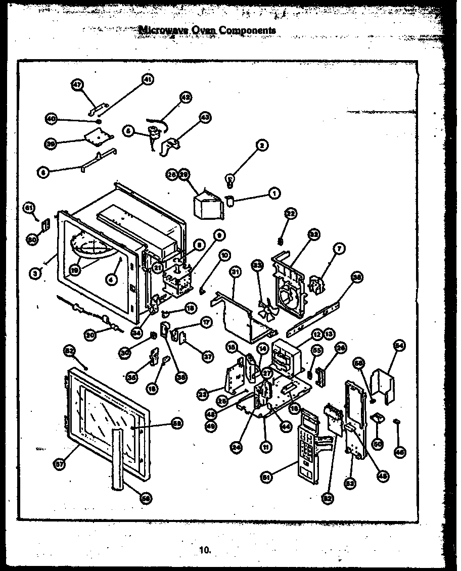 03 - MICROWAVE OVEN COMPONENTS