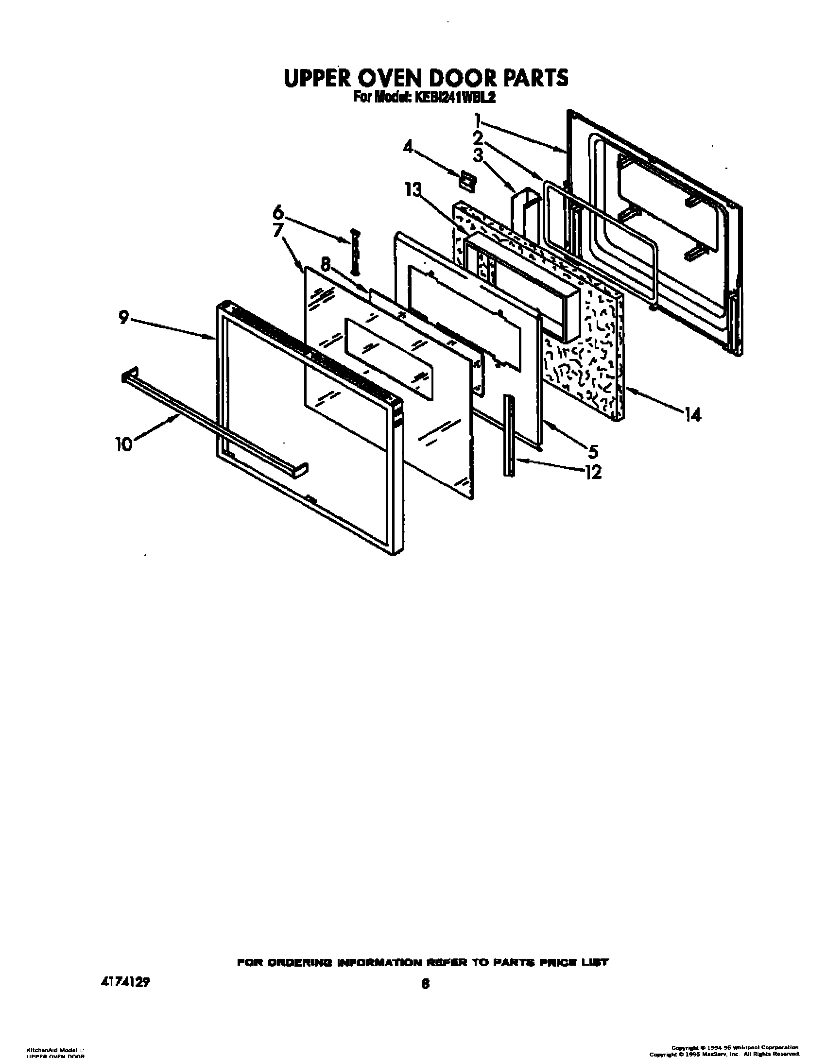 05 - UPPER OVEN DOOR