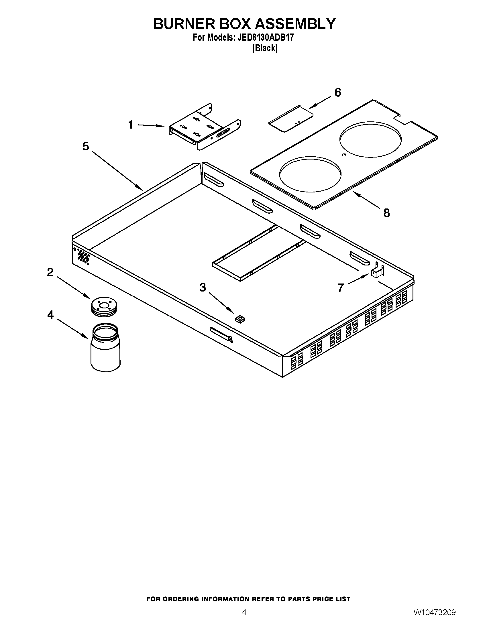 03 - BURNER BOX ASSEMBLY