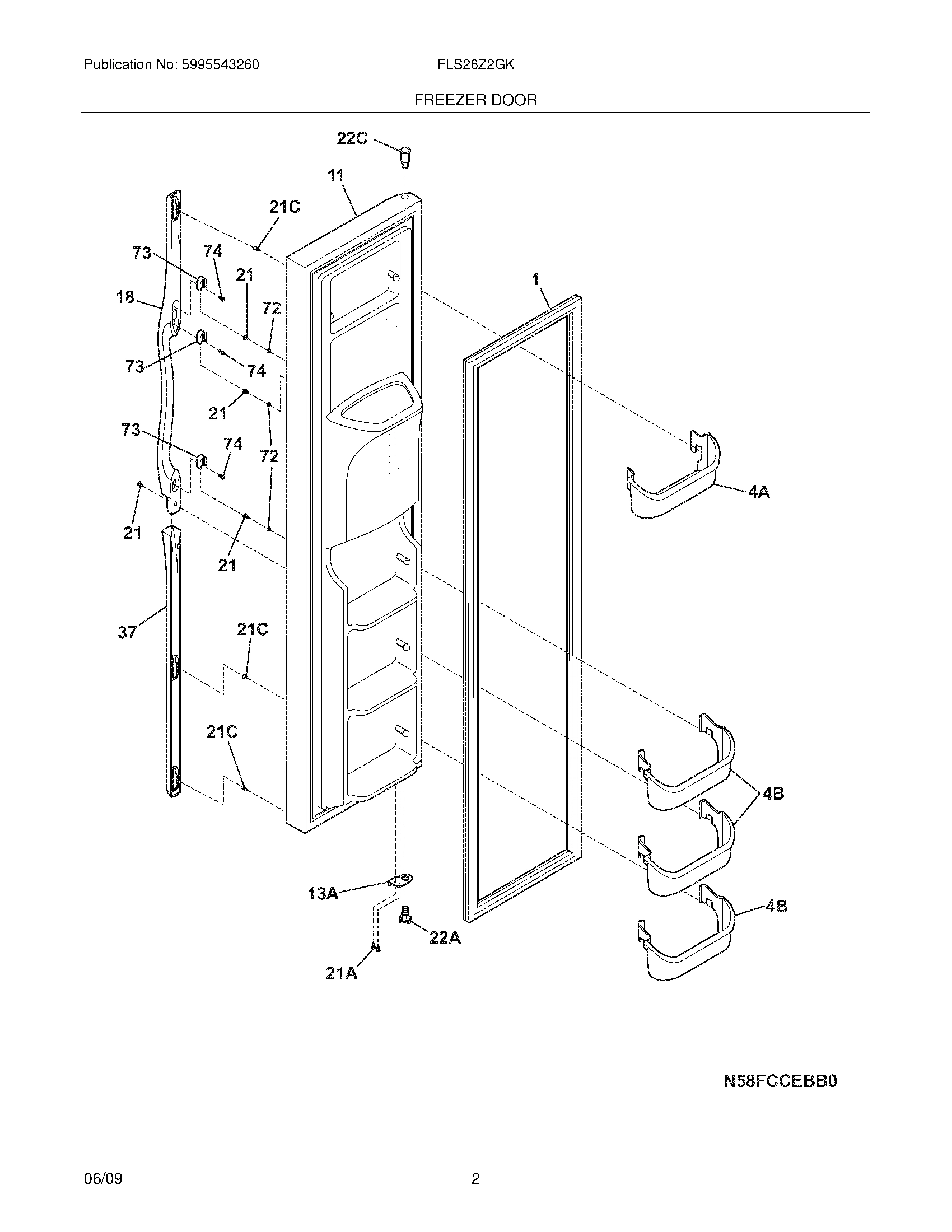 03 - FREEZER DOOR