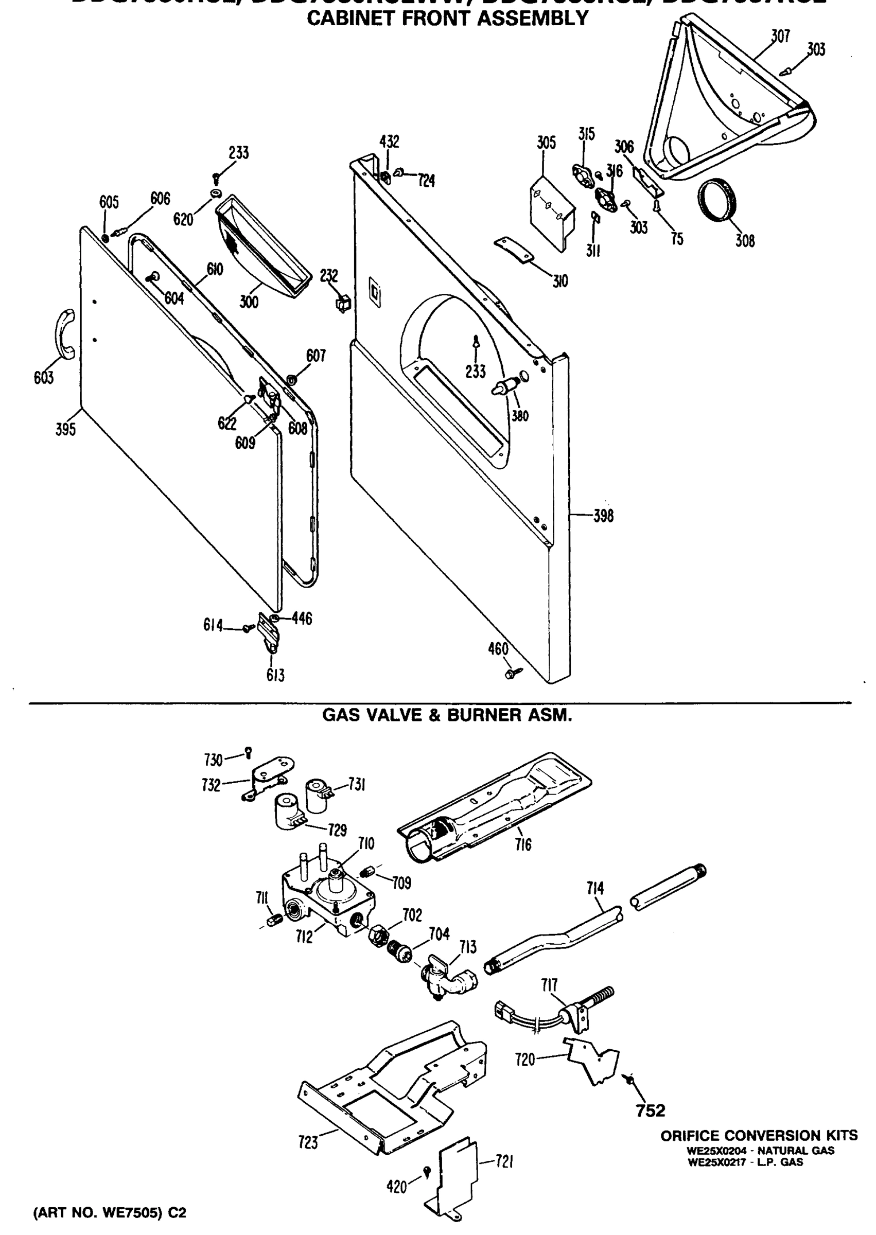 CABINET FRONT ASSEMBLY