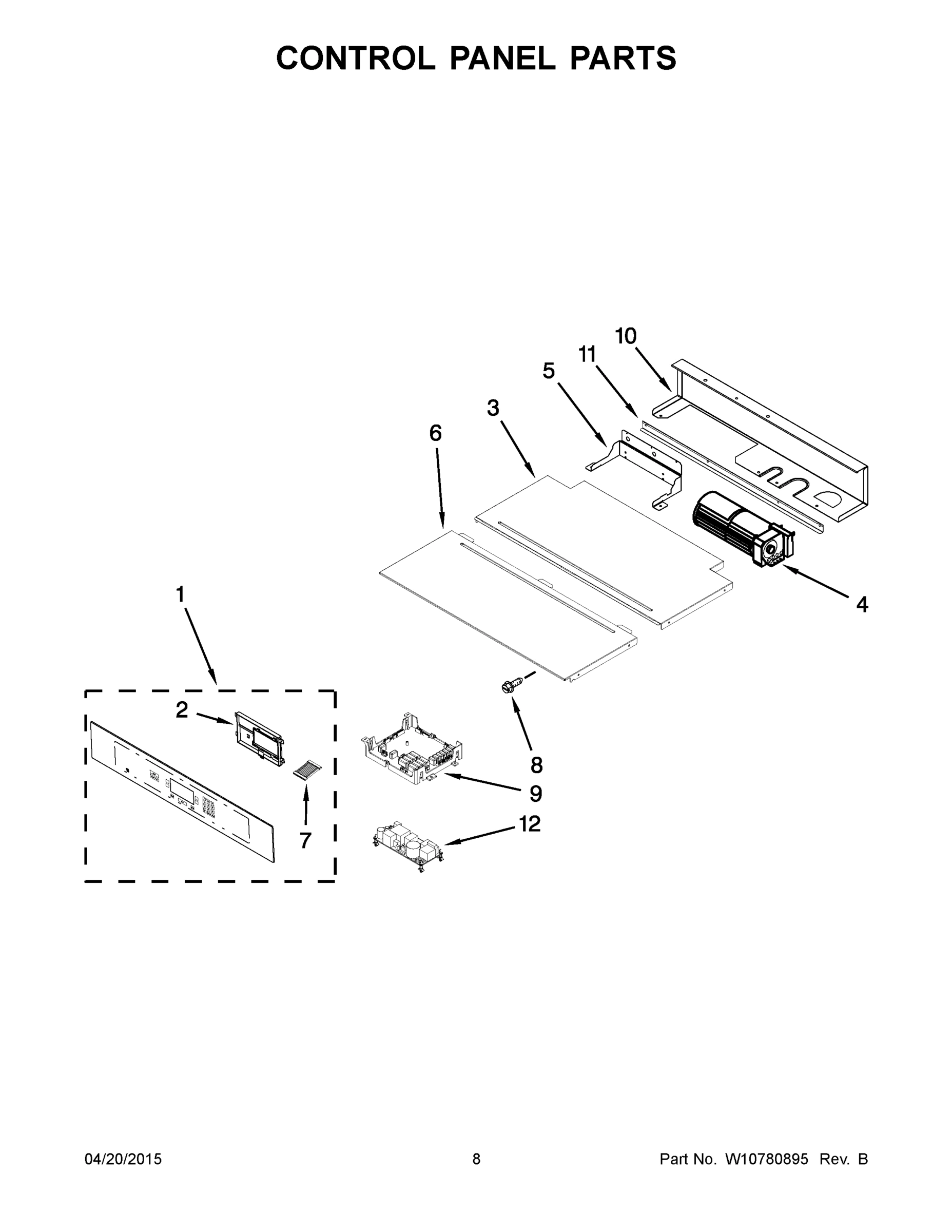 05 - CONTROL PANEL PARTS