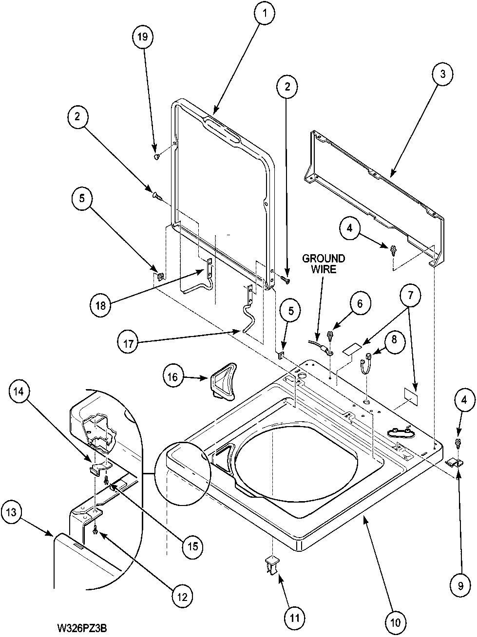 02 - CABINET TOP AND DOOR