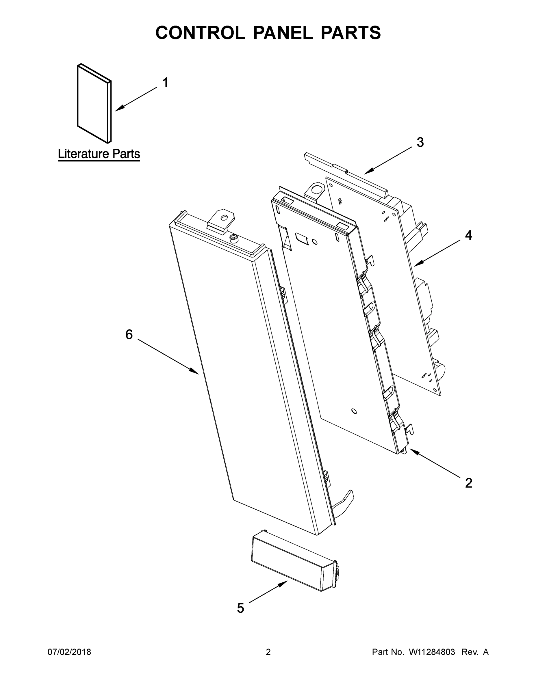 02 - CONTROL PANEL PARTS