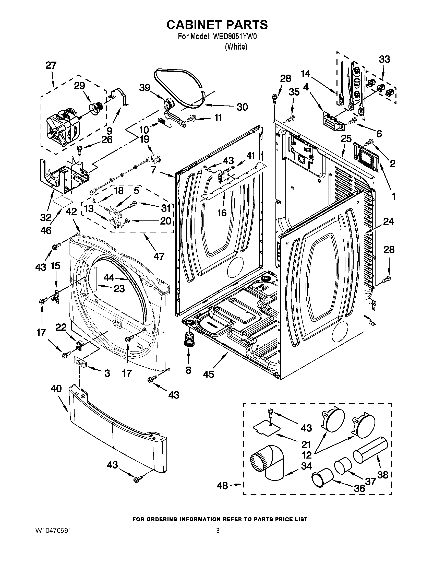 02 - CABINET PARTS