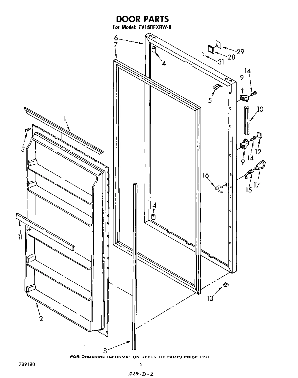 02 - DOOR , LIT/OPTIONAL
