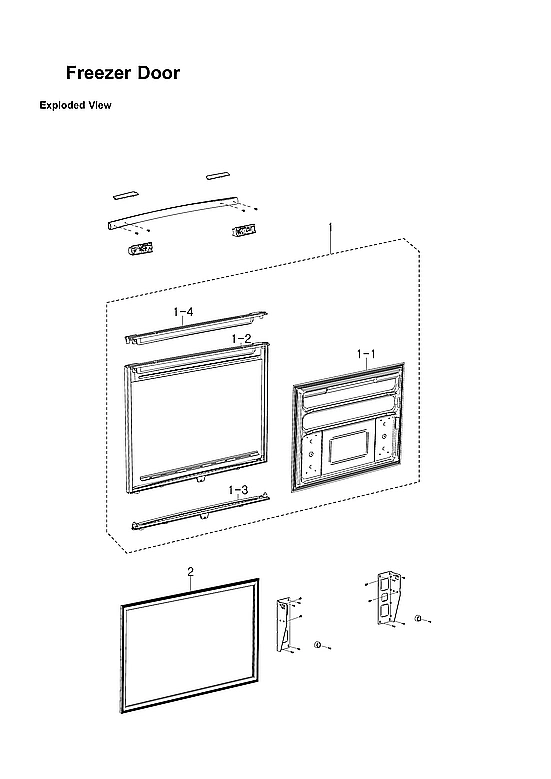 Freezer Door Parts