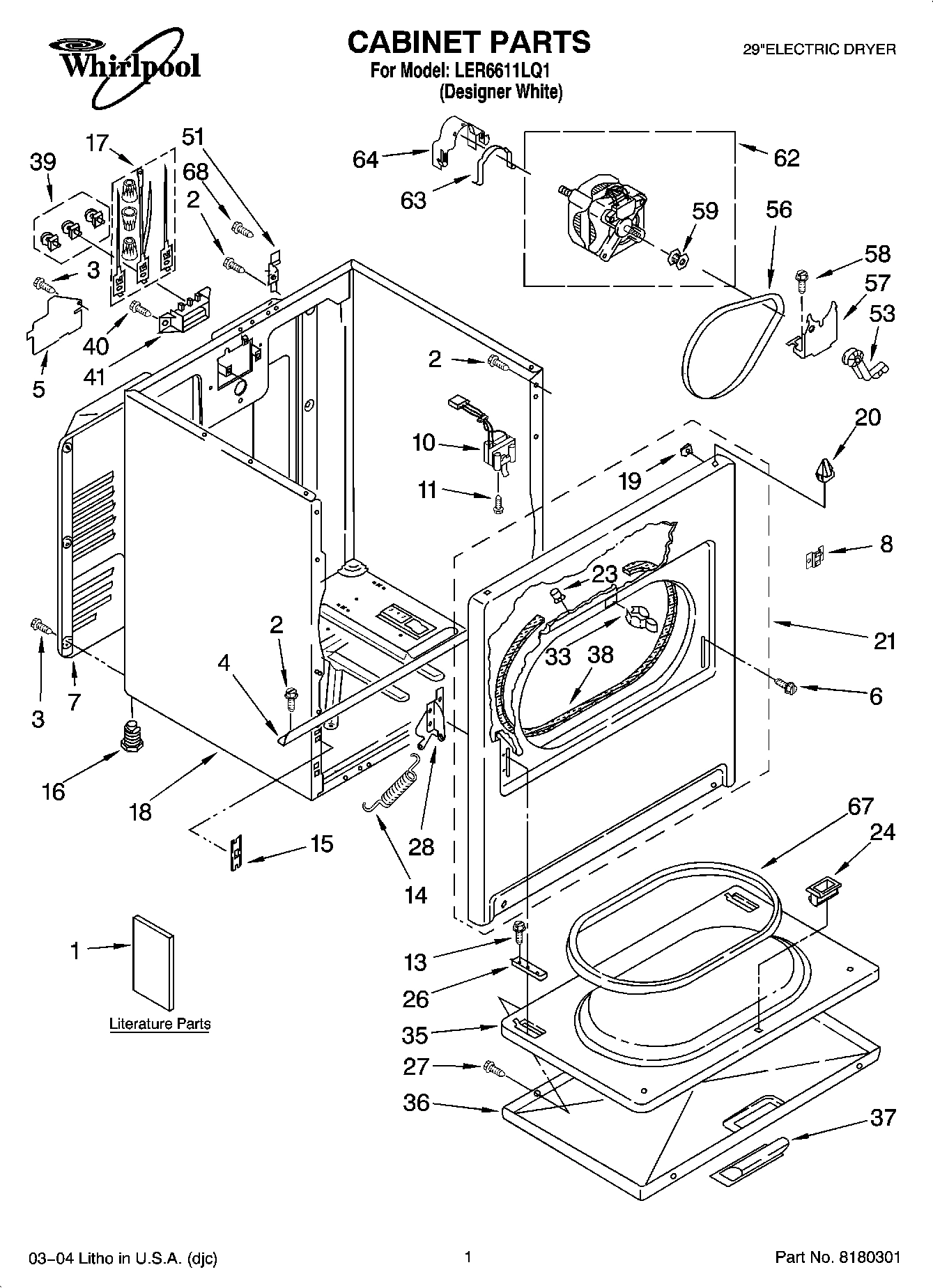 01 - CABINET PARTS