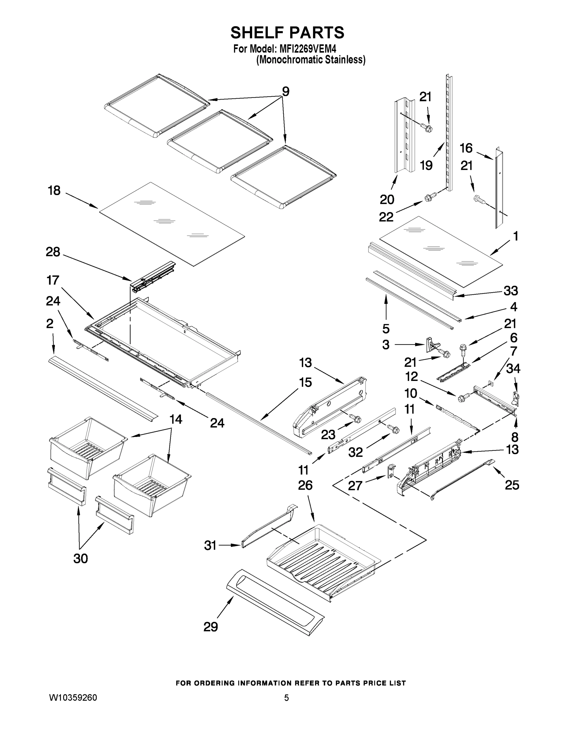 03 - SHELF PARTS