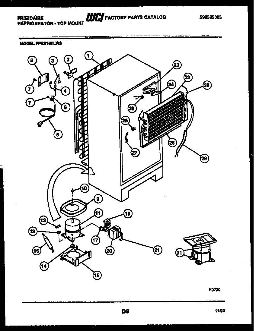 06 - SYSTEM AND AUTOMATIC DEFROST PARTS