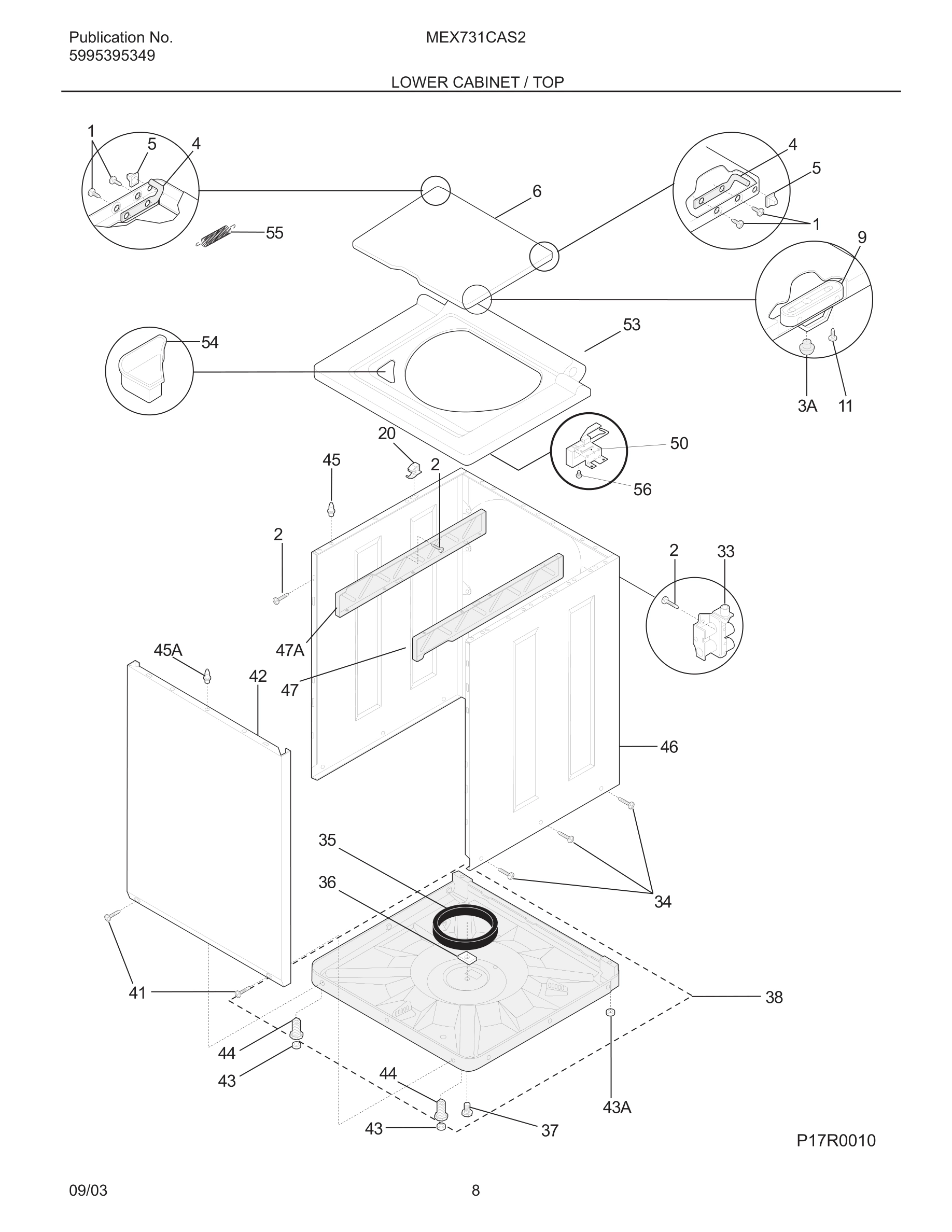 09 - LOWER CABINET / TOP