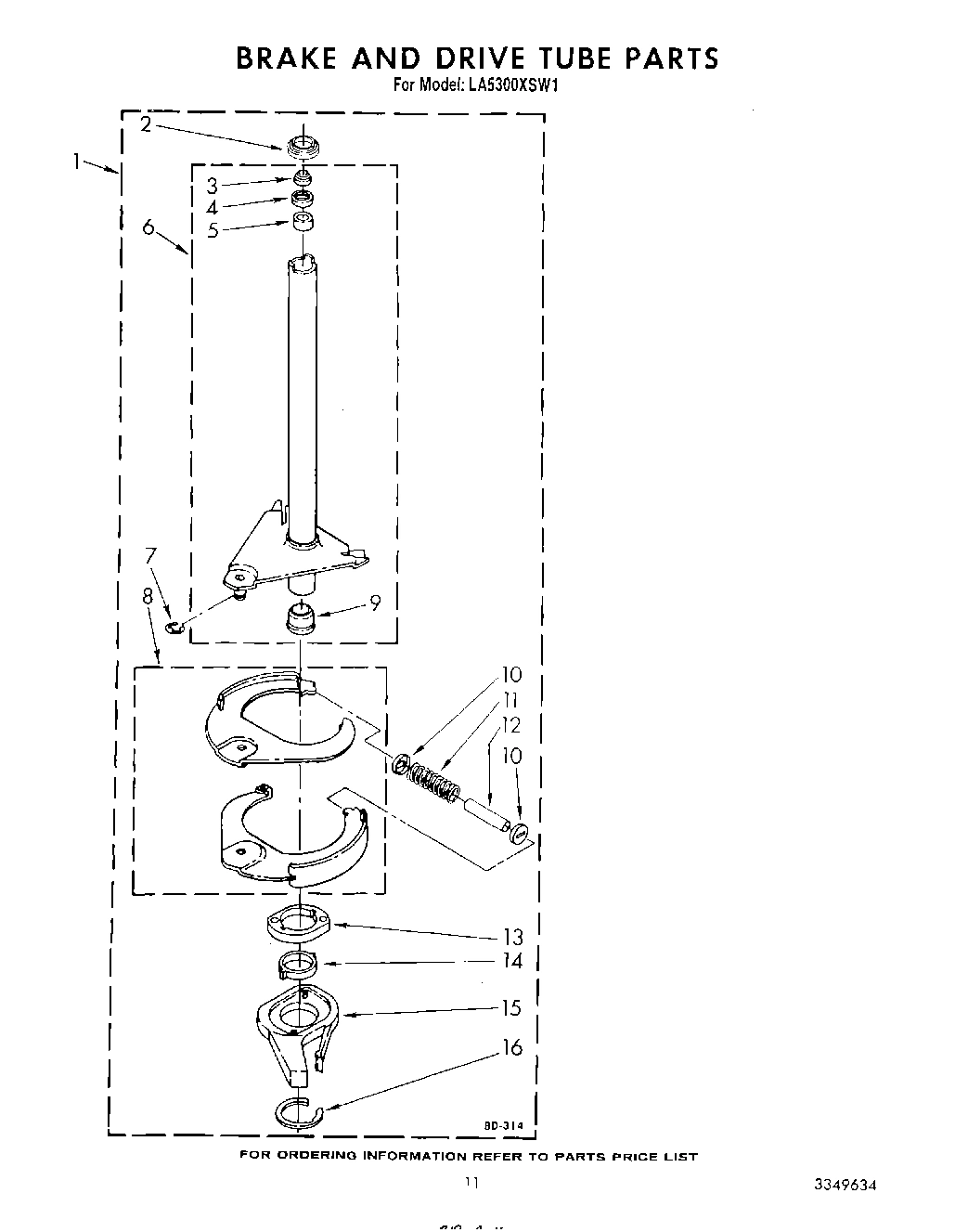 09 - BRAKE AND DRIVE TUBE