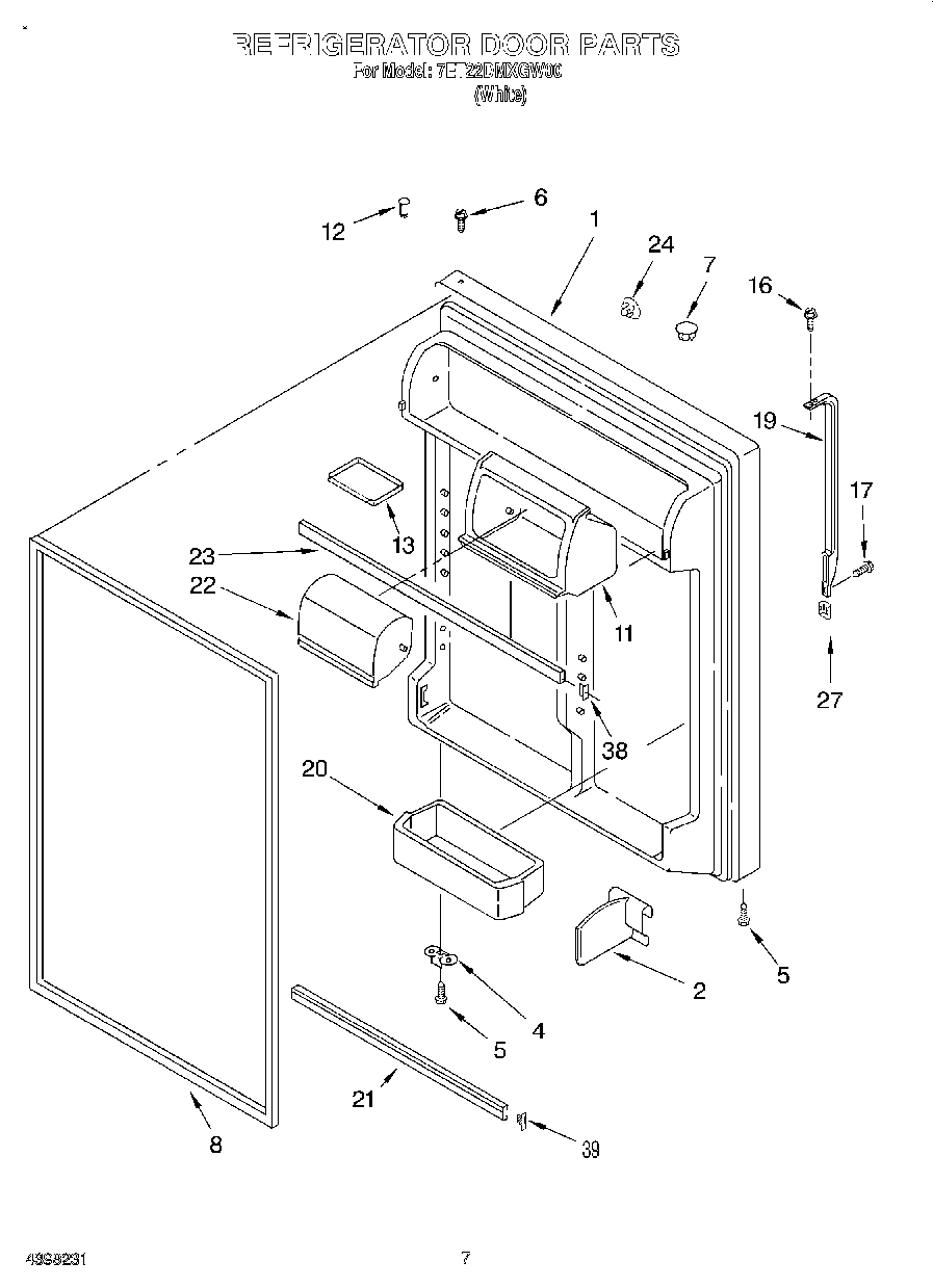 04 - REFRIGERATOR DOOR
