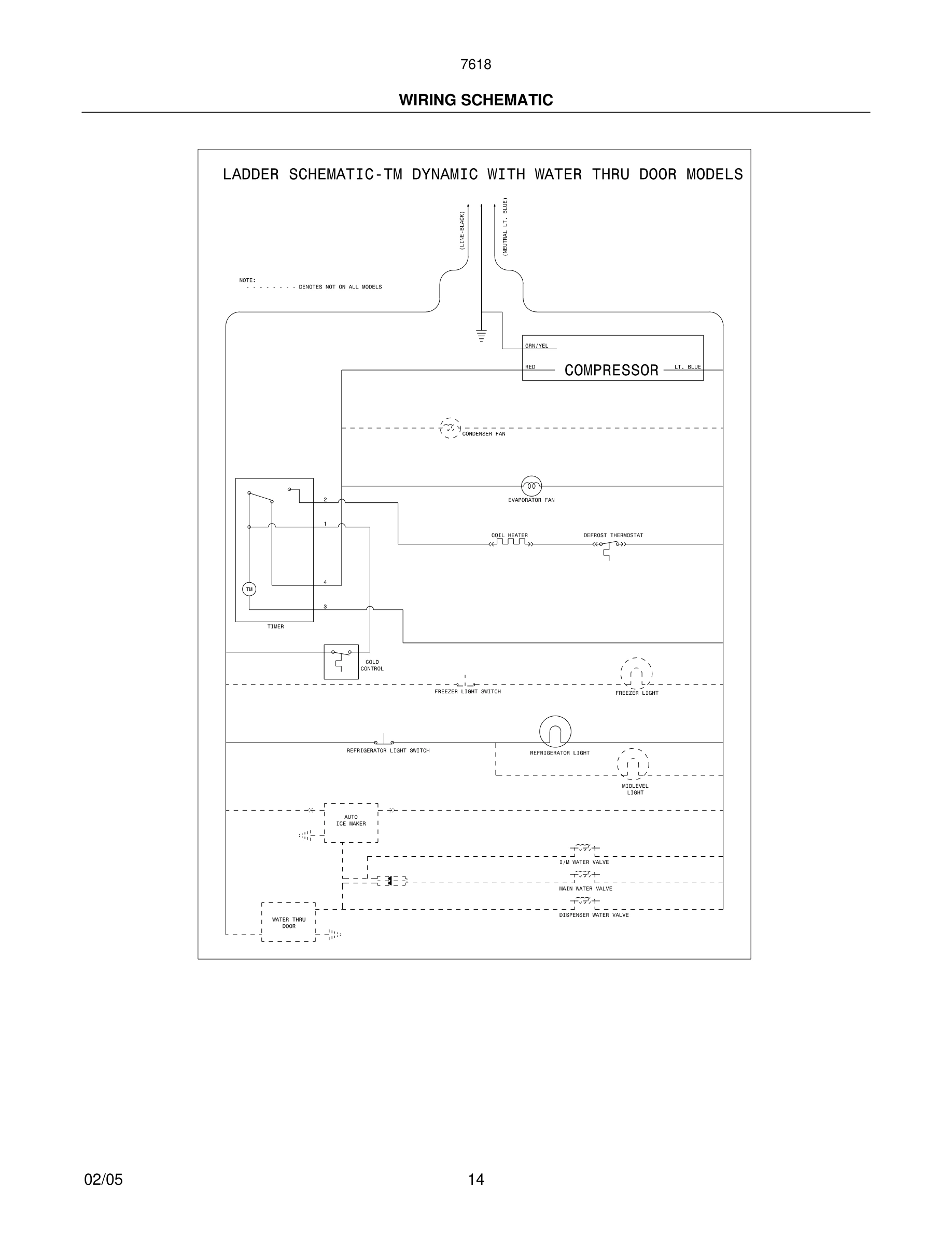 14 - WIRING SCHEMATIC
