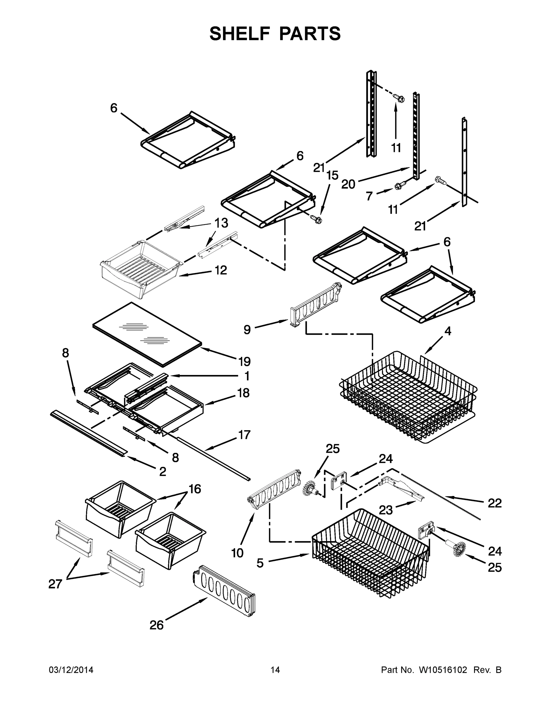 08 - SHELF PARTS
