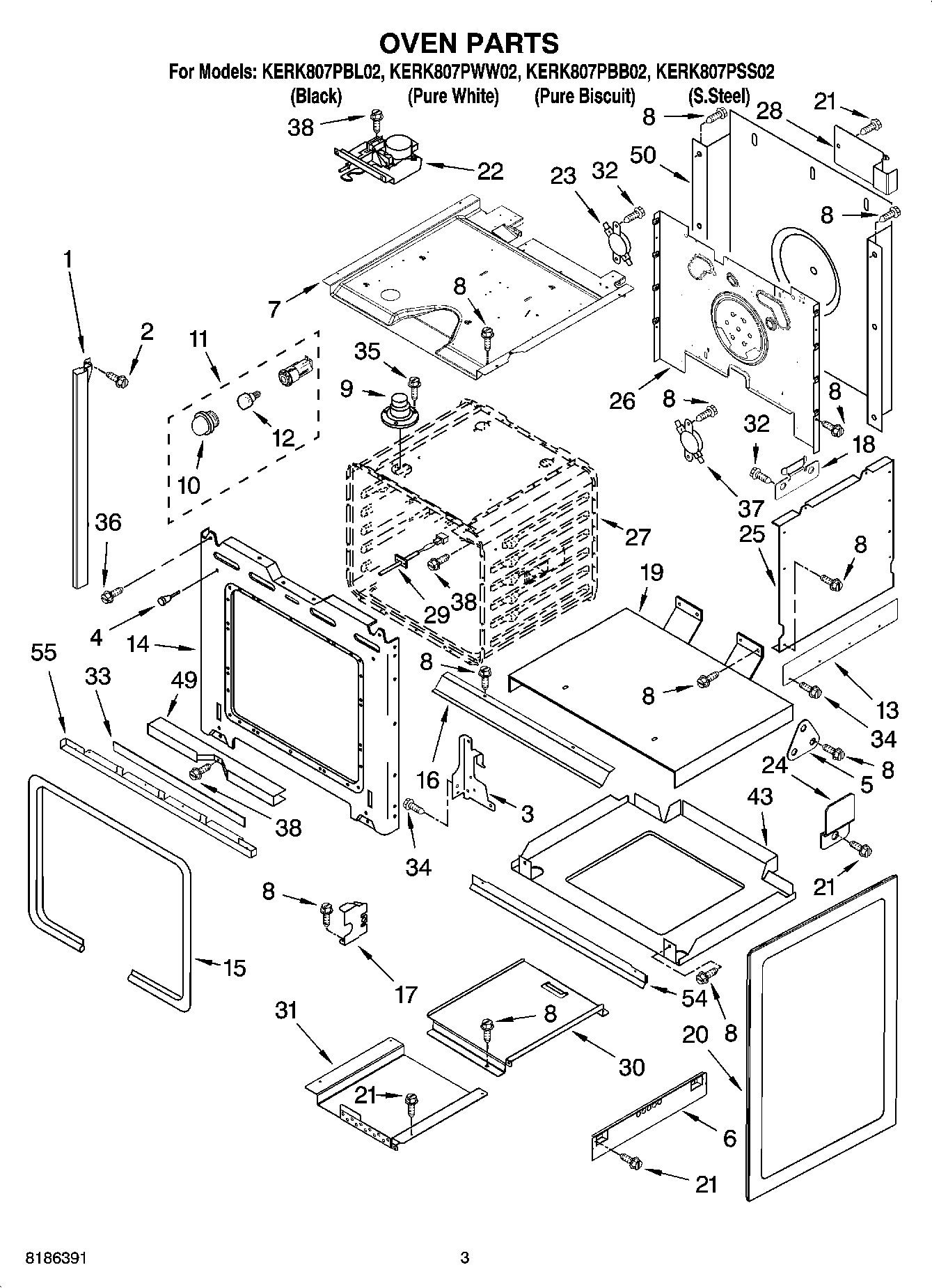 03 - OVEN PARTS