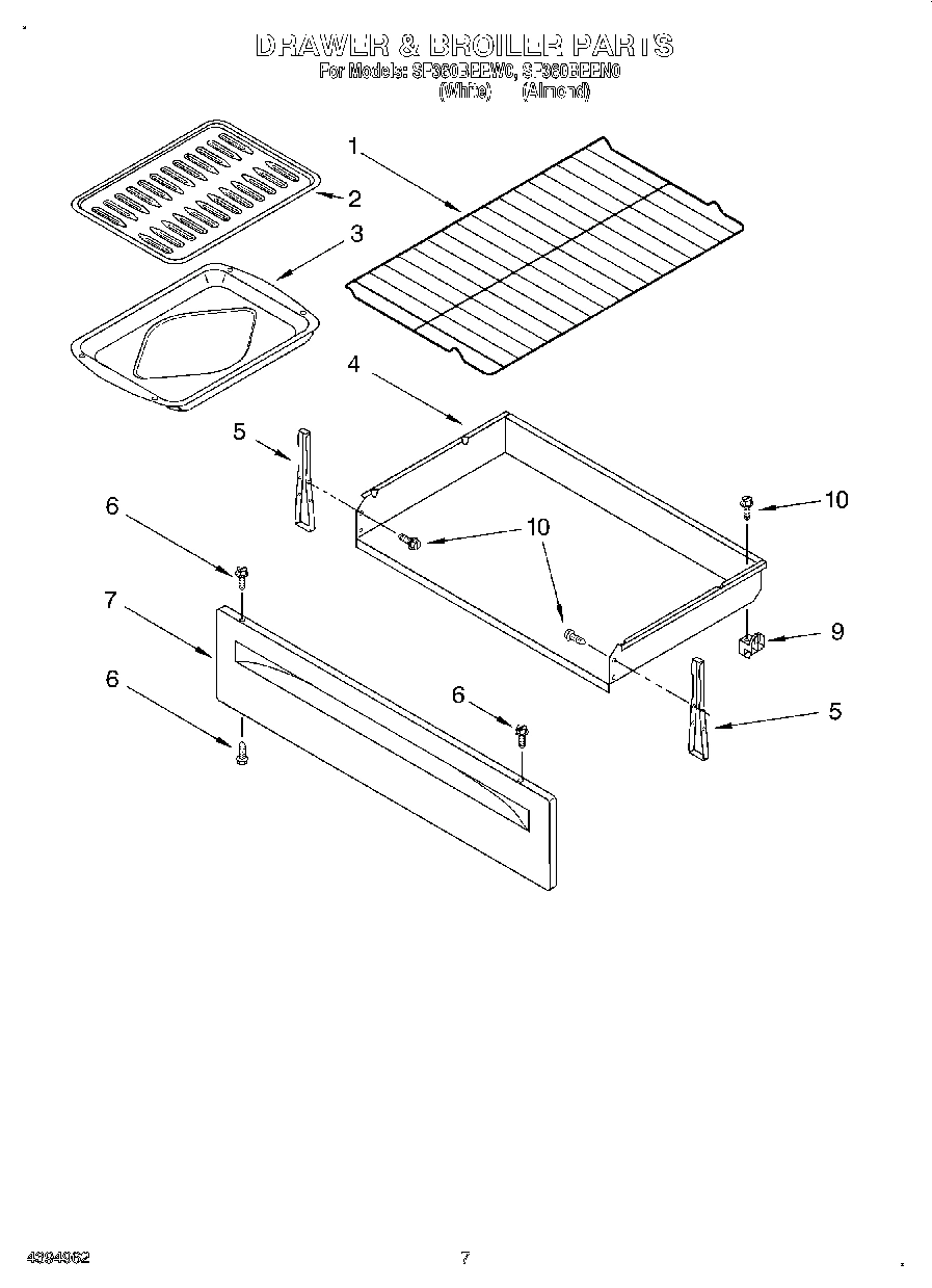 05 - DRAWER AND BROILER
