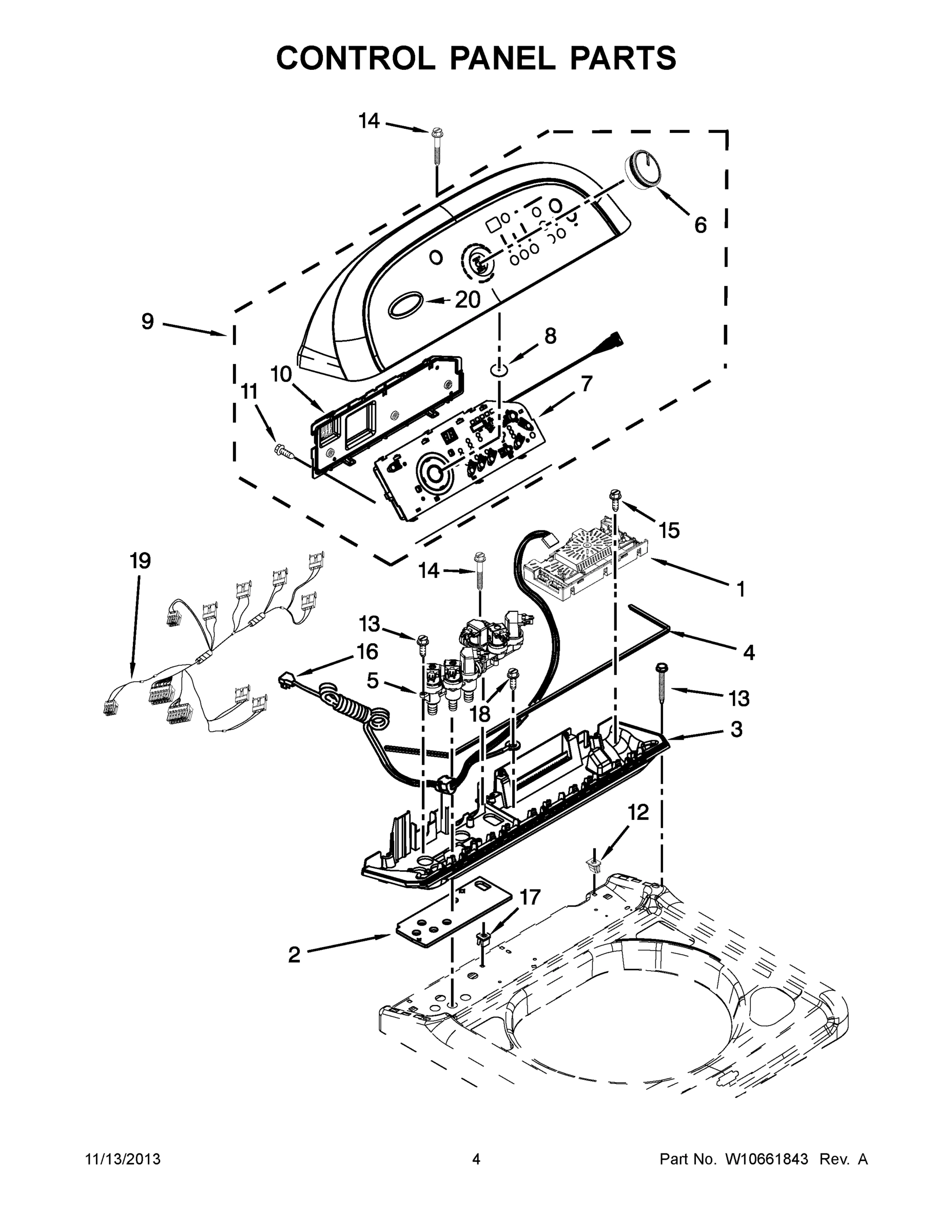 03 - CONTROL PANEL PARTS