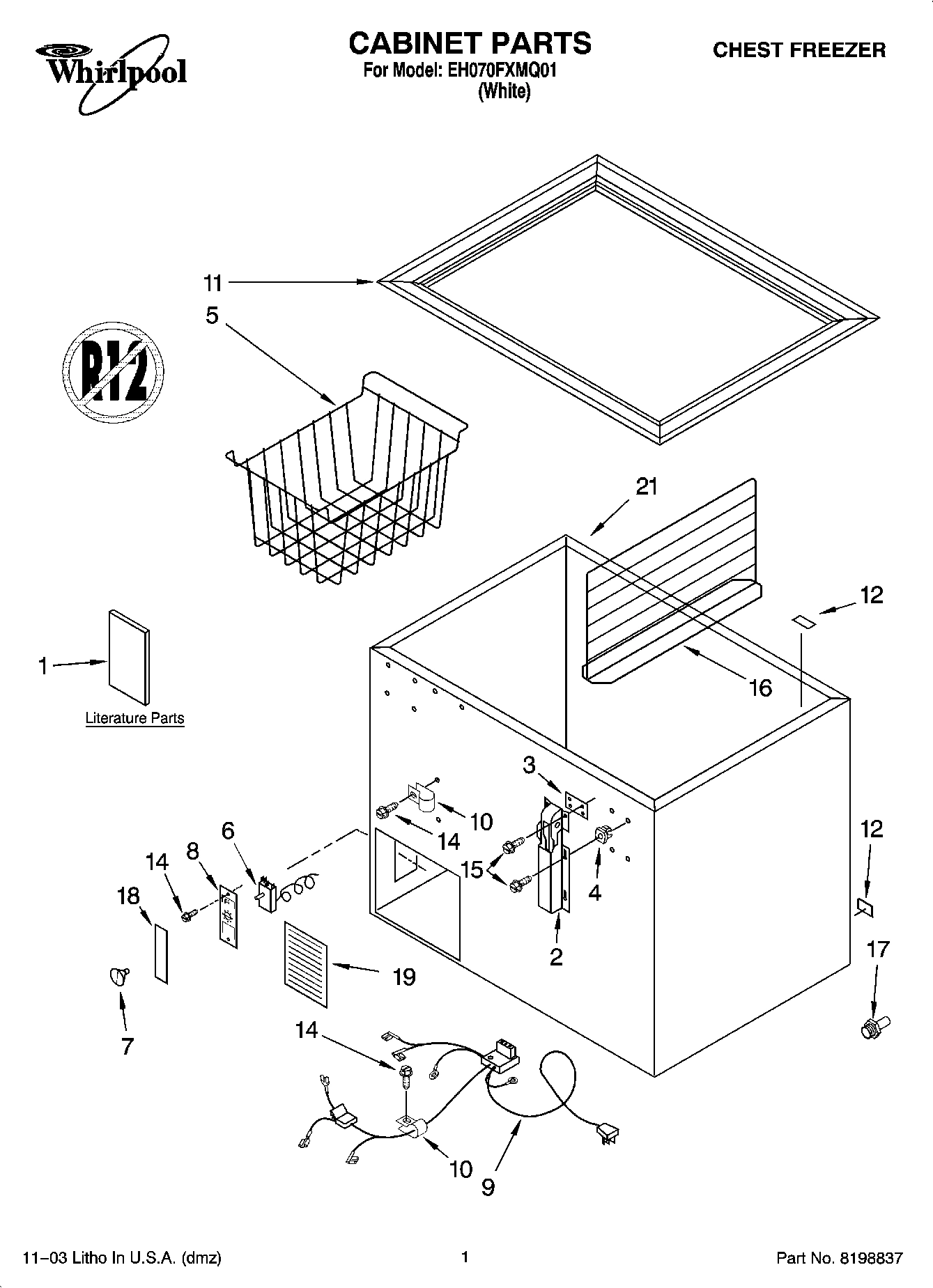 01 - CABINET PARTS