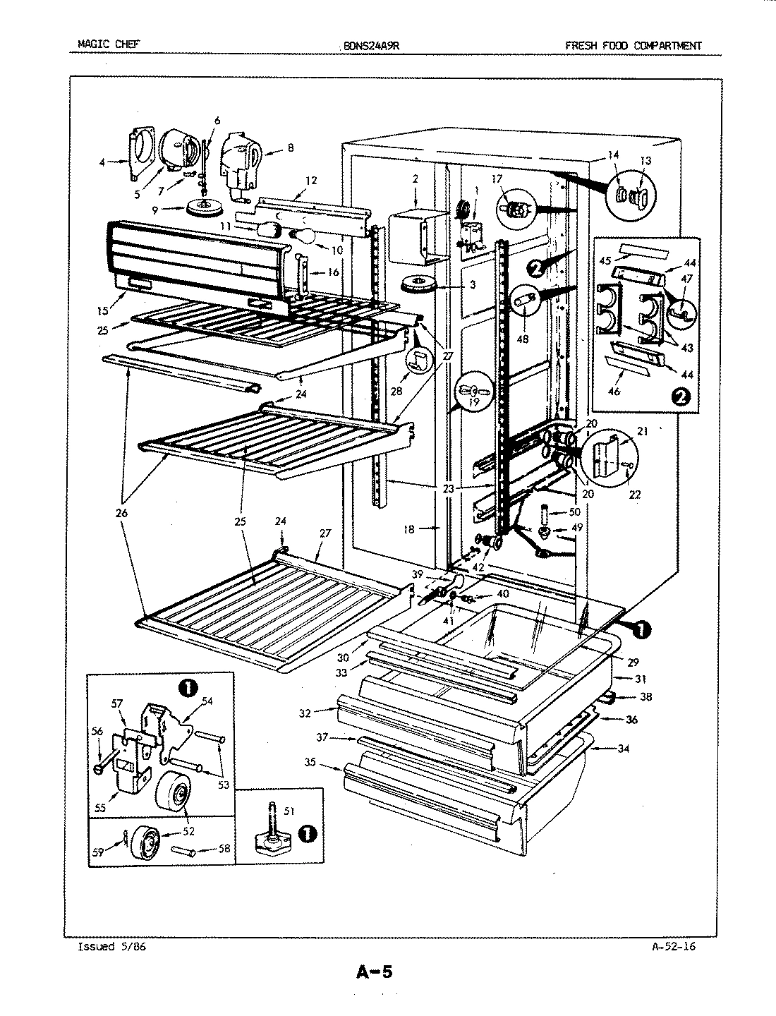 01 - FRESH FOOD COMPARTMENT