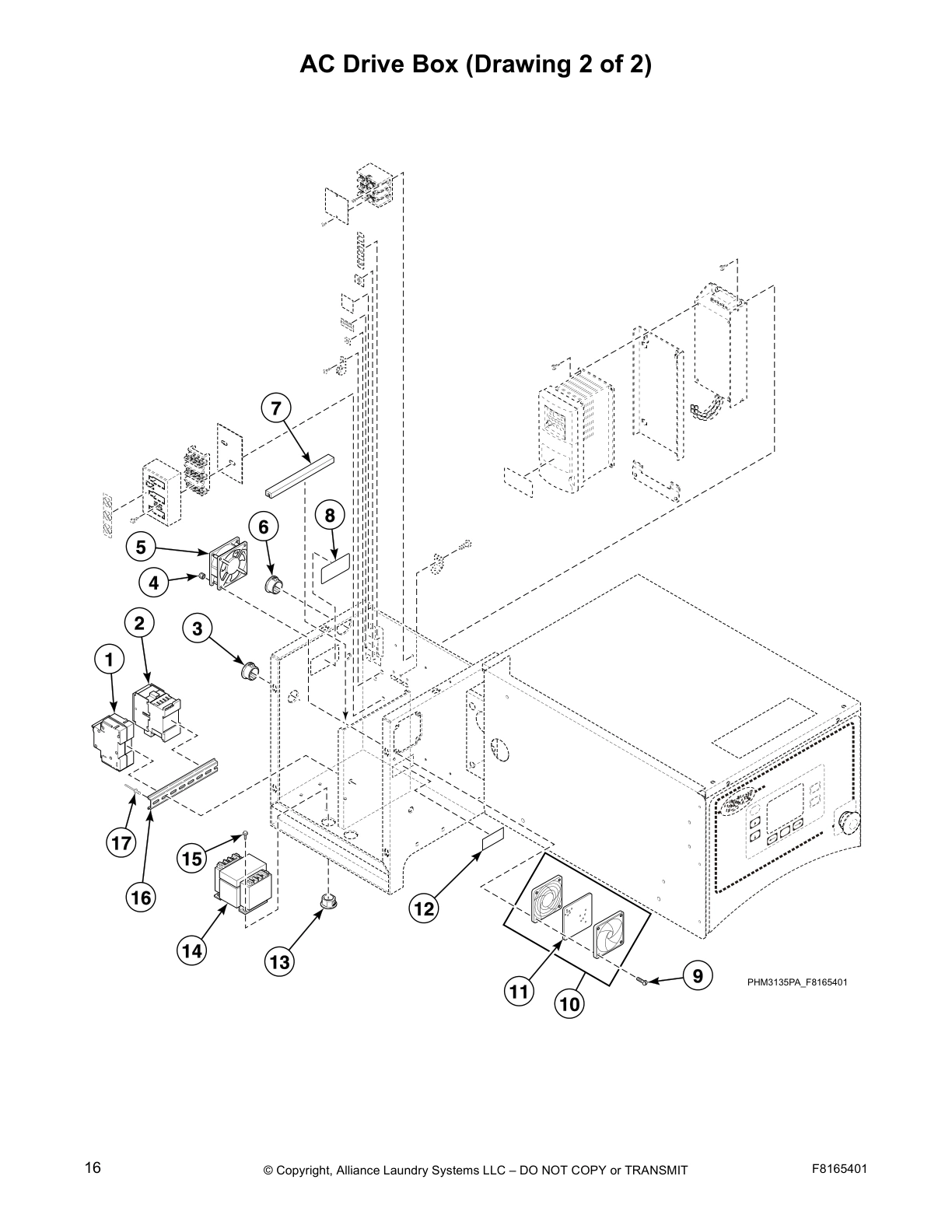 AC Drive Box (Drawing 2 of 2)