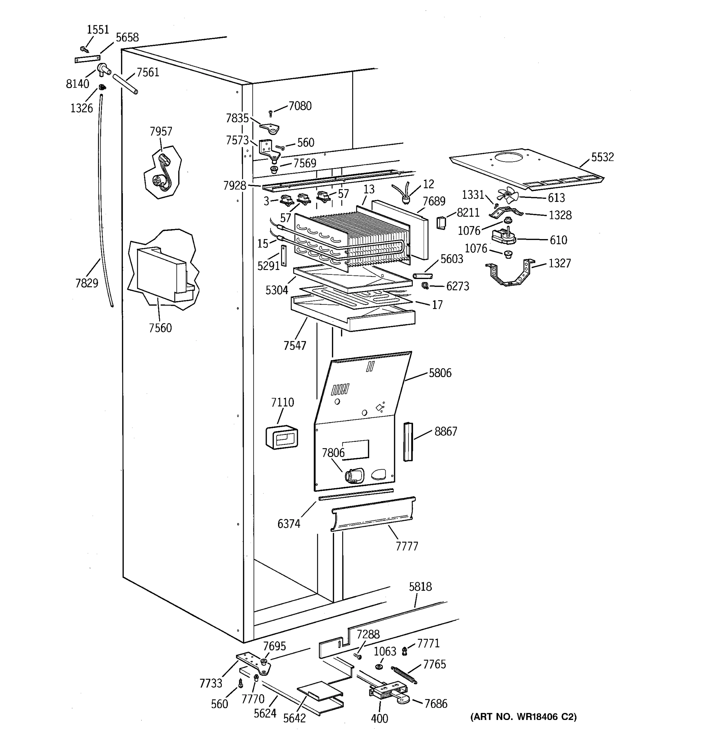 FREEZER SECTION