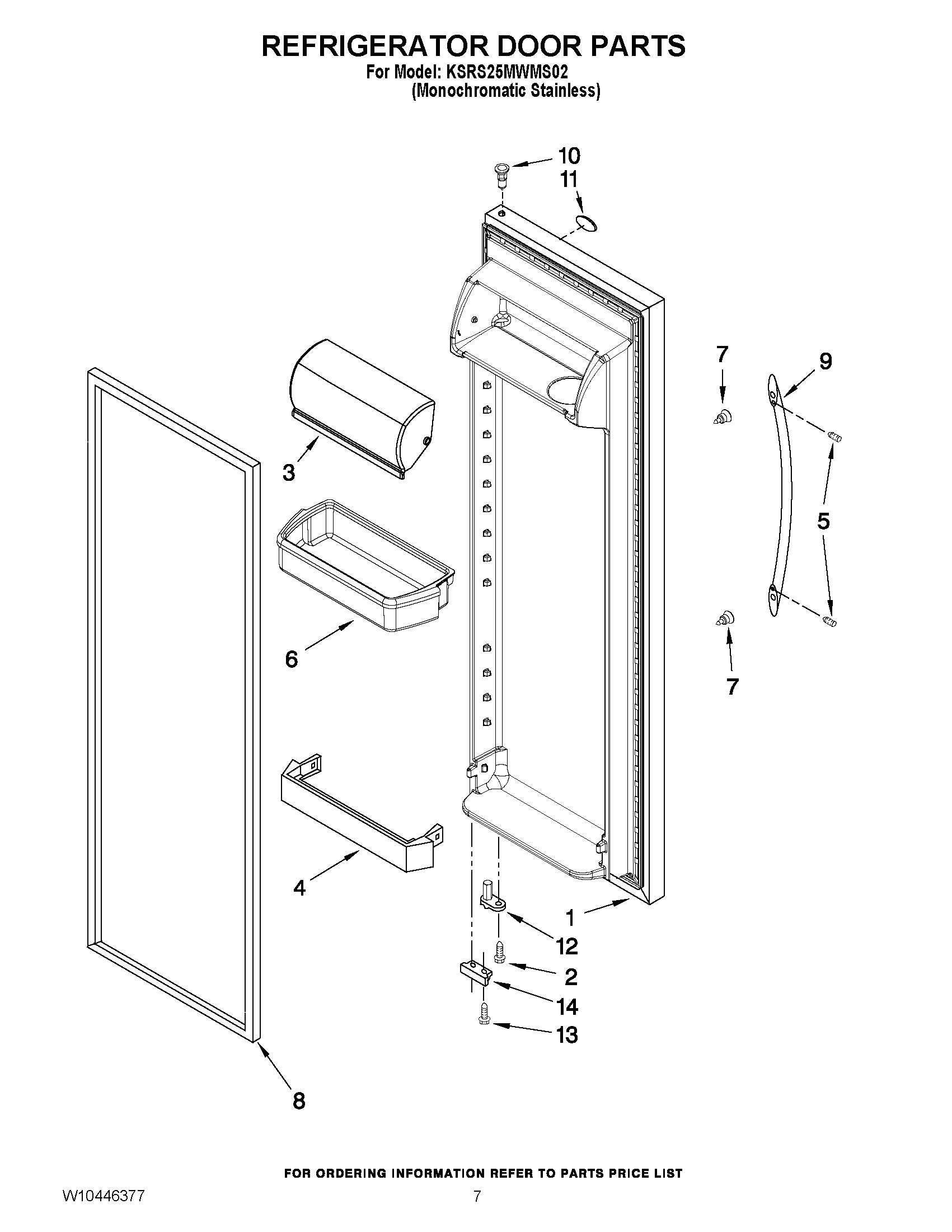 06 - REFRIGERATOR DOOR PARTS