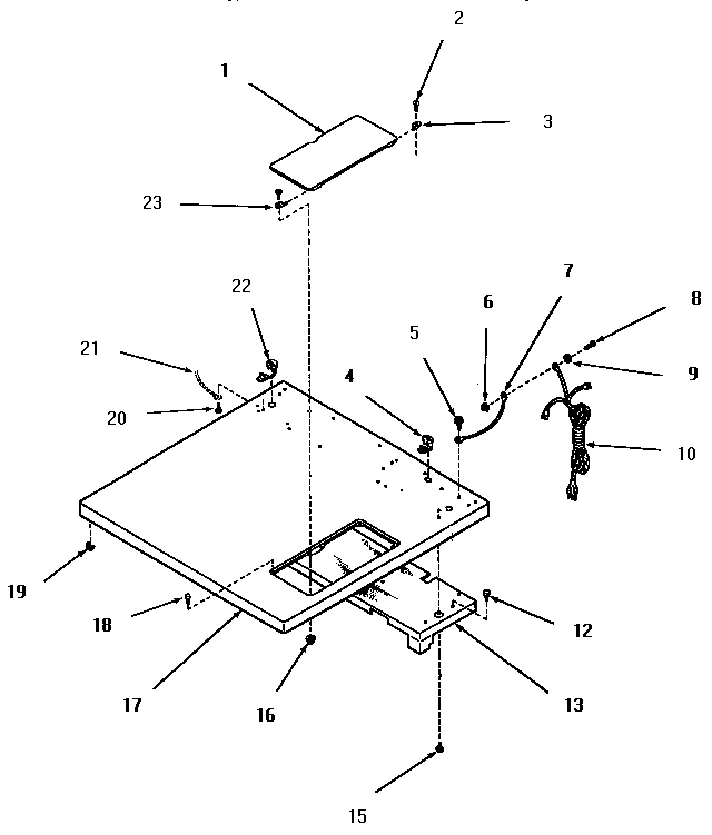 01 - CABINET TOP