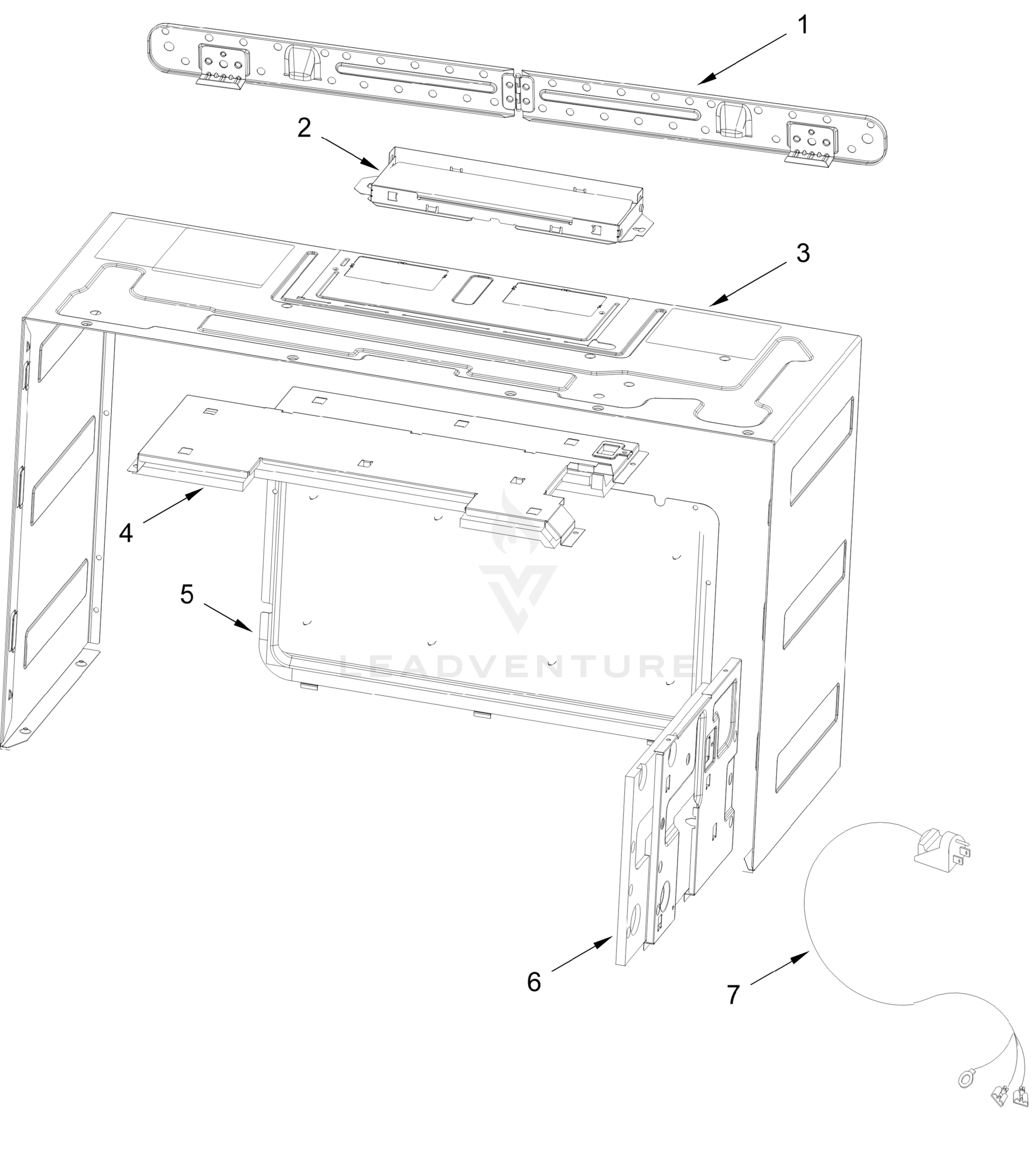 CABINET AND INSTALLATION PARTS