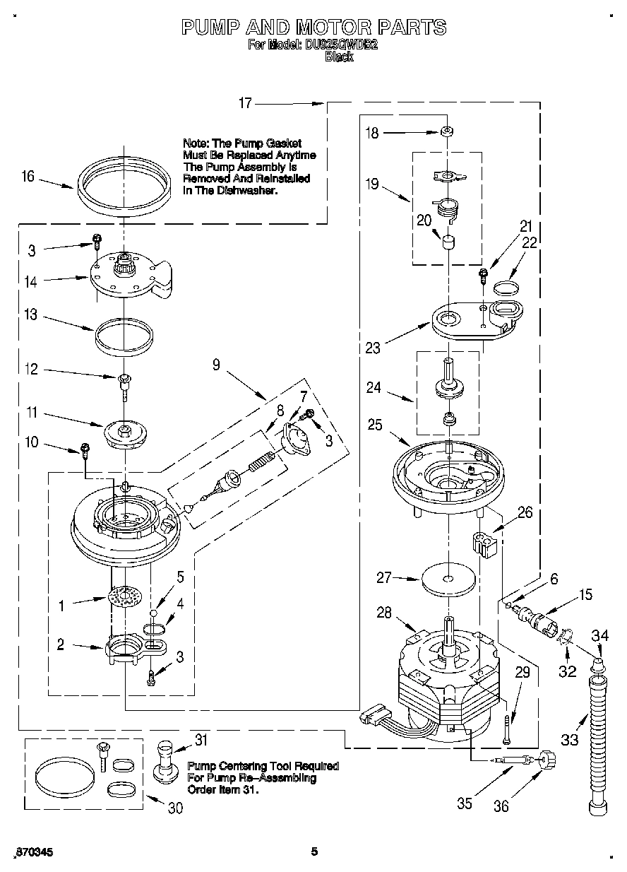04 - PUMP AND MOTOR