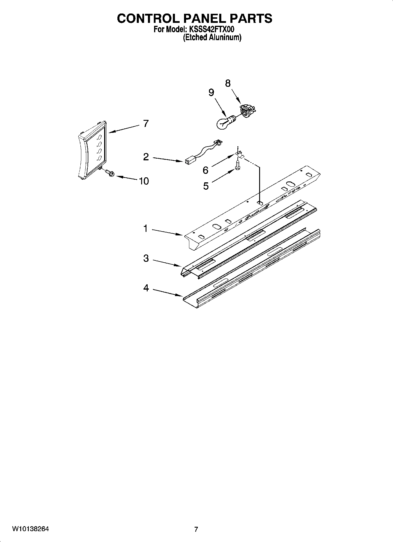 05 - CONTROL PANEL PARTS