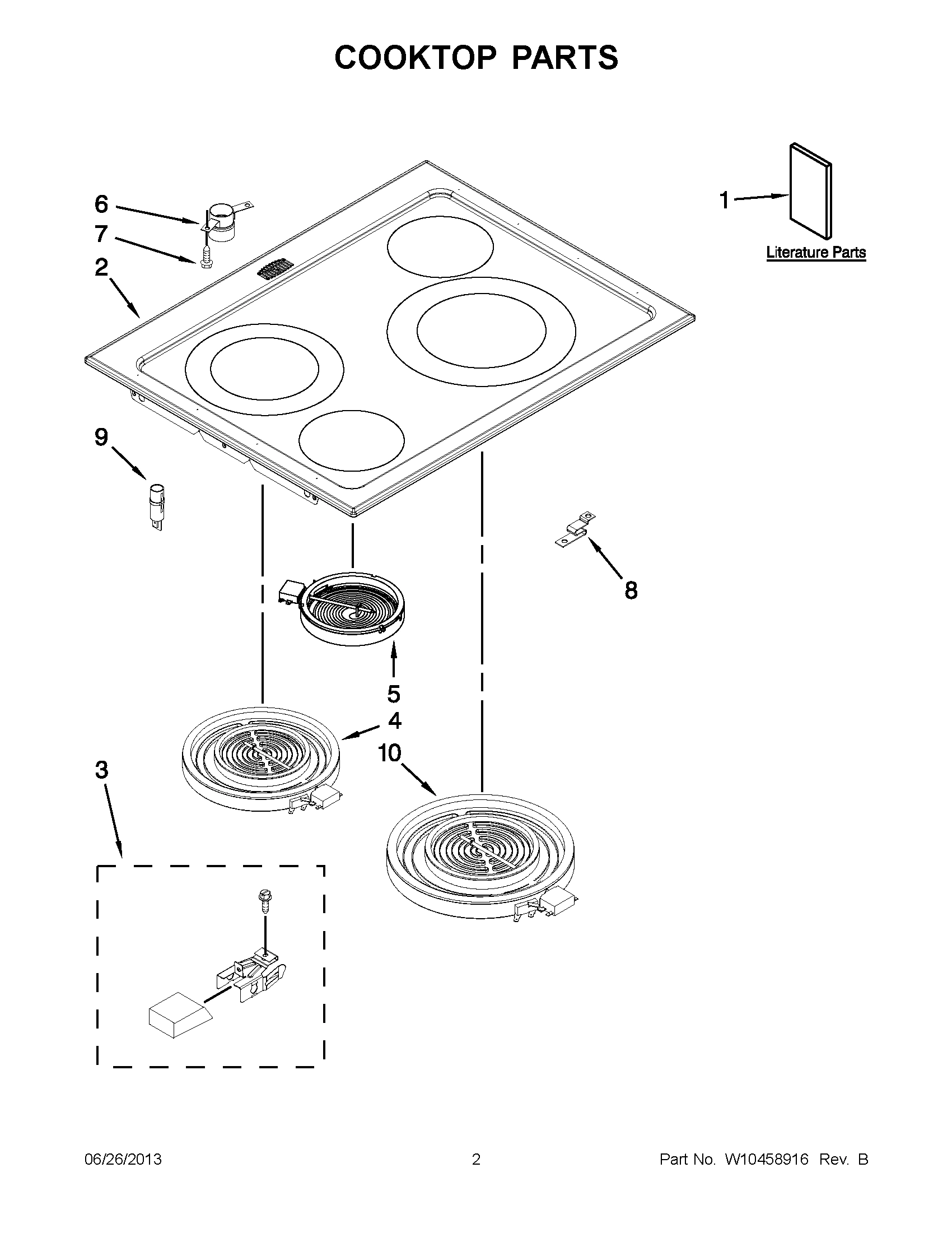 01 - COOKTOP PARTS