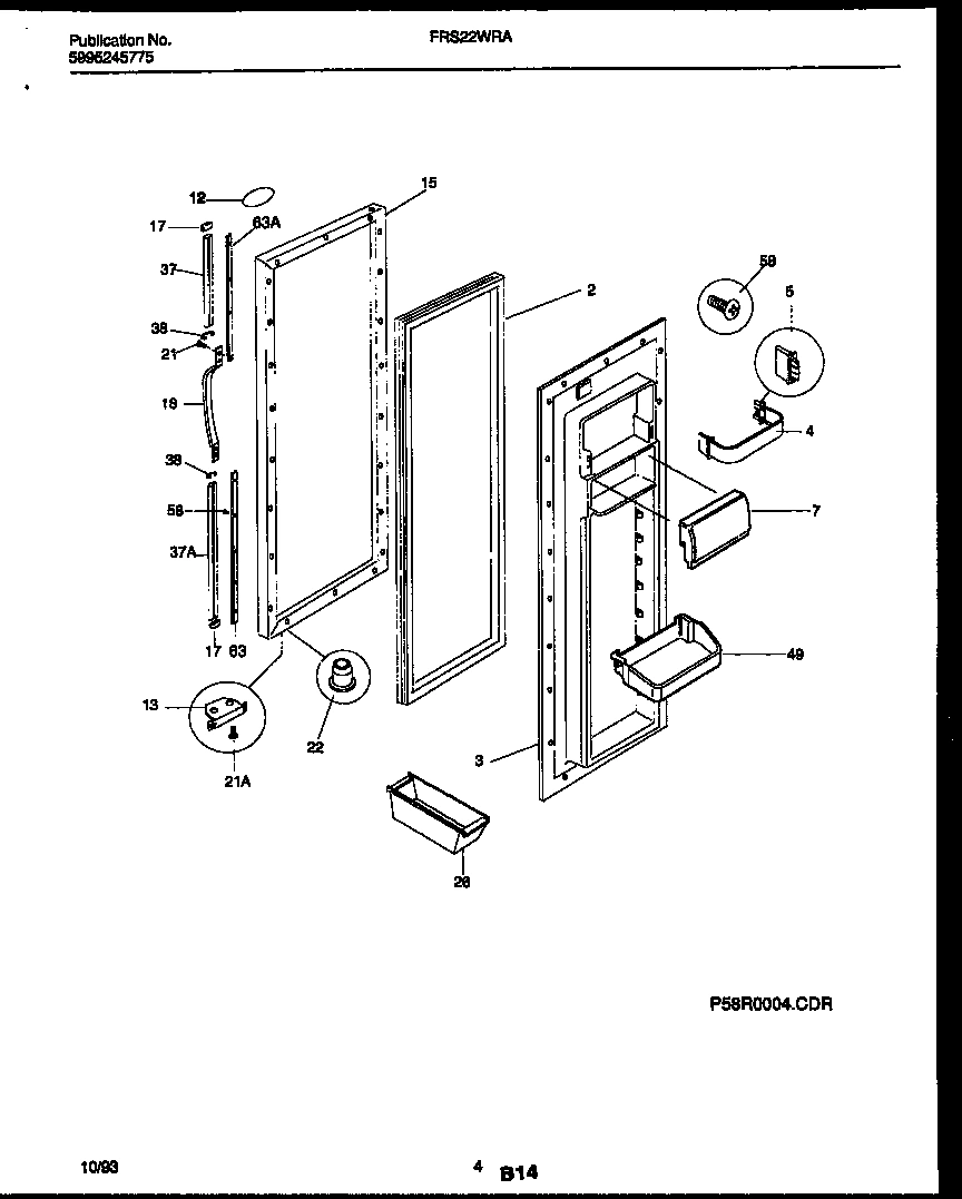 03 - REFRIGERATOR DOOR PARTS