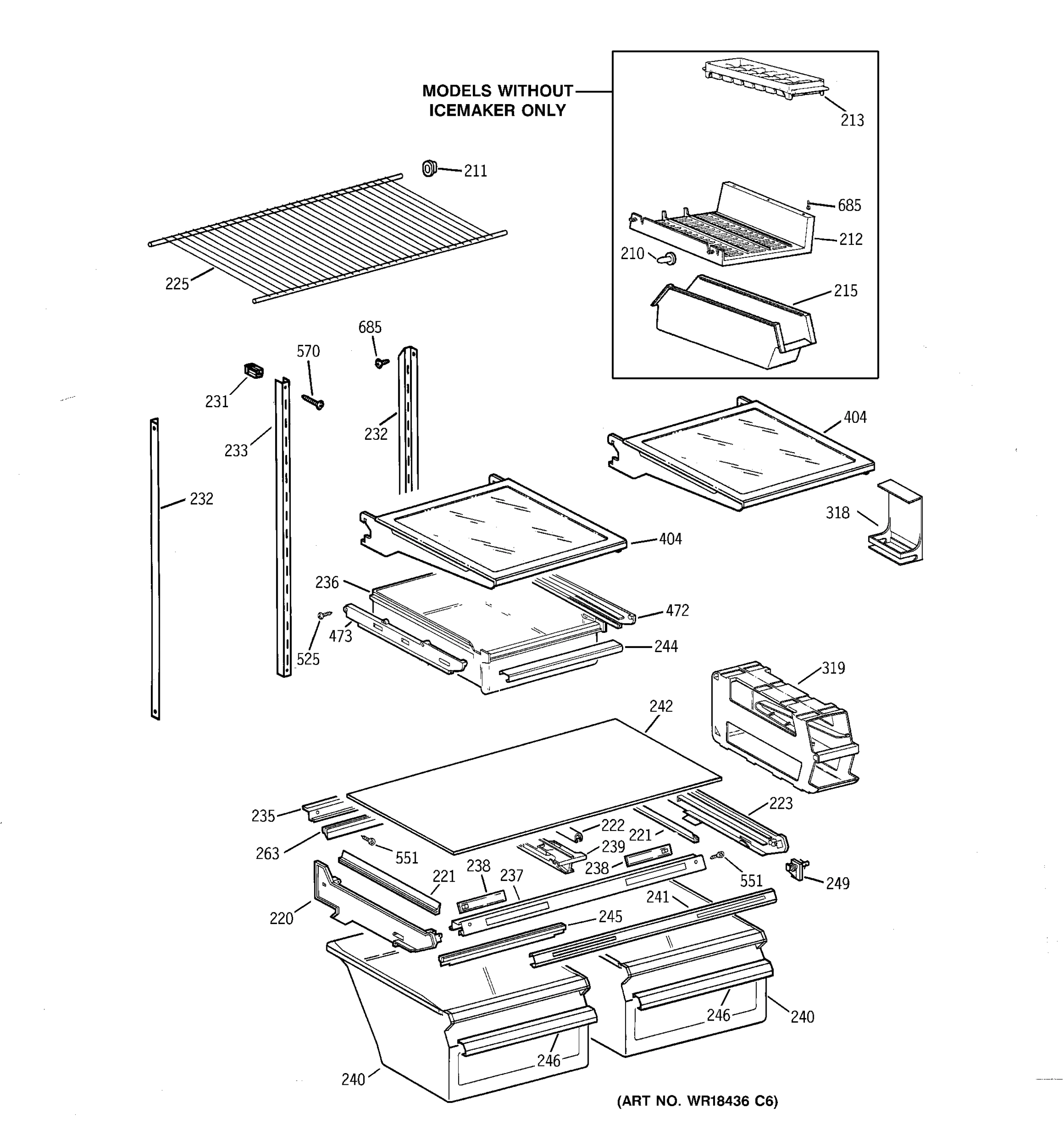 SHELF PARTS