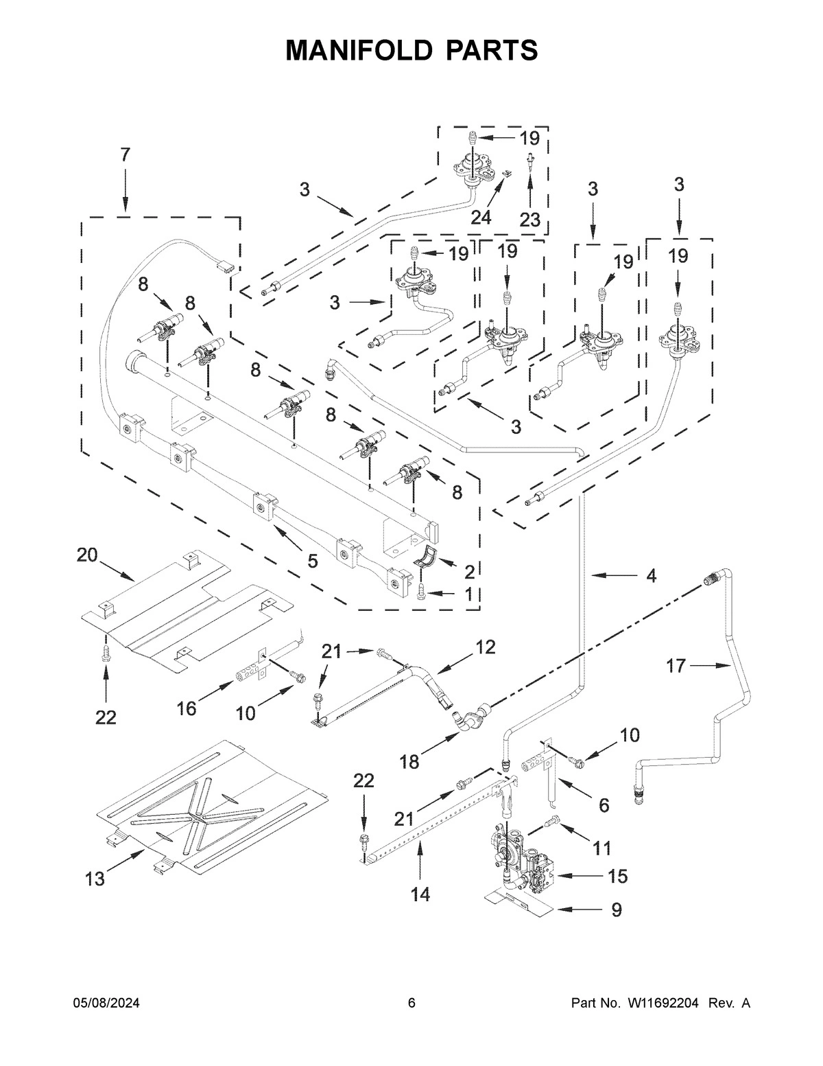 04 - MANIFOLD PARTS