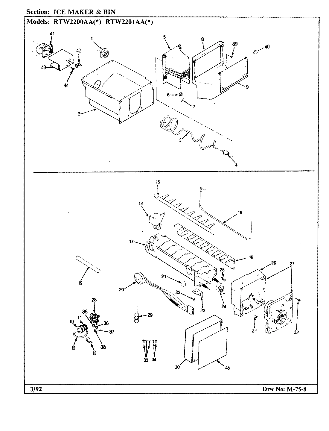 04 - ICE MAKER & BIN