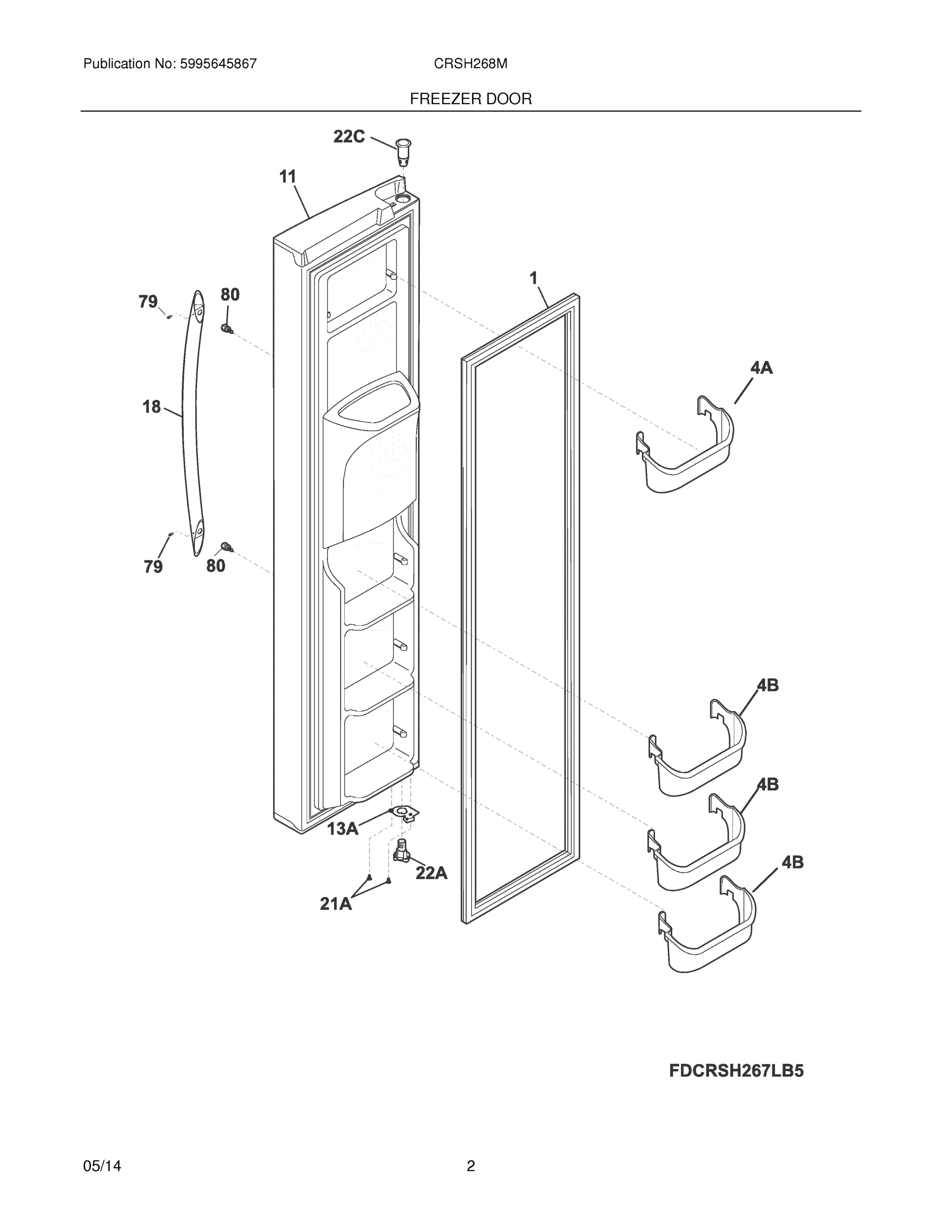 03 - FREEZER DOOR