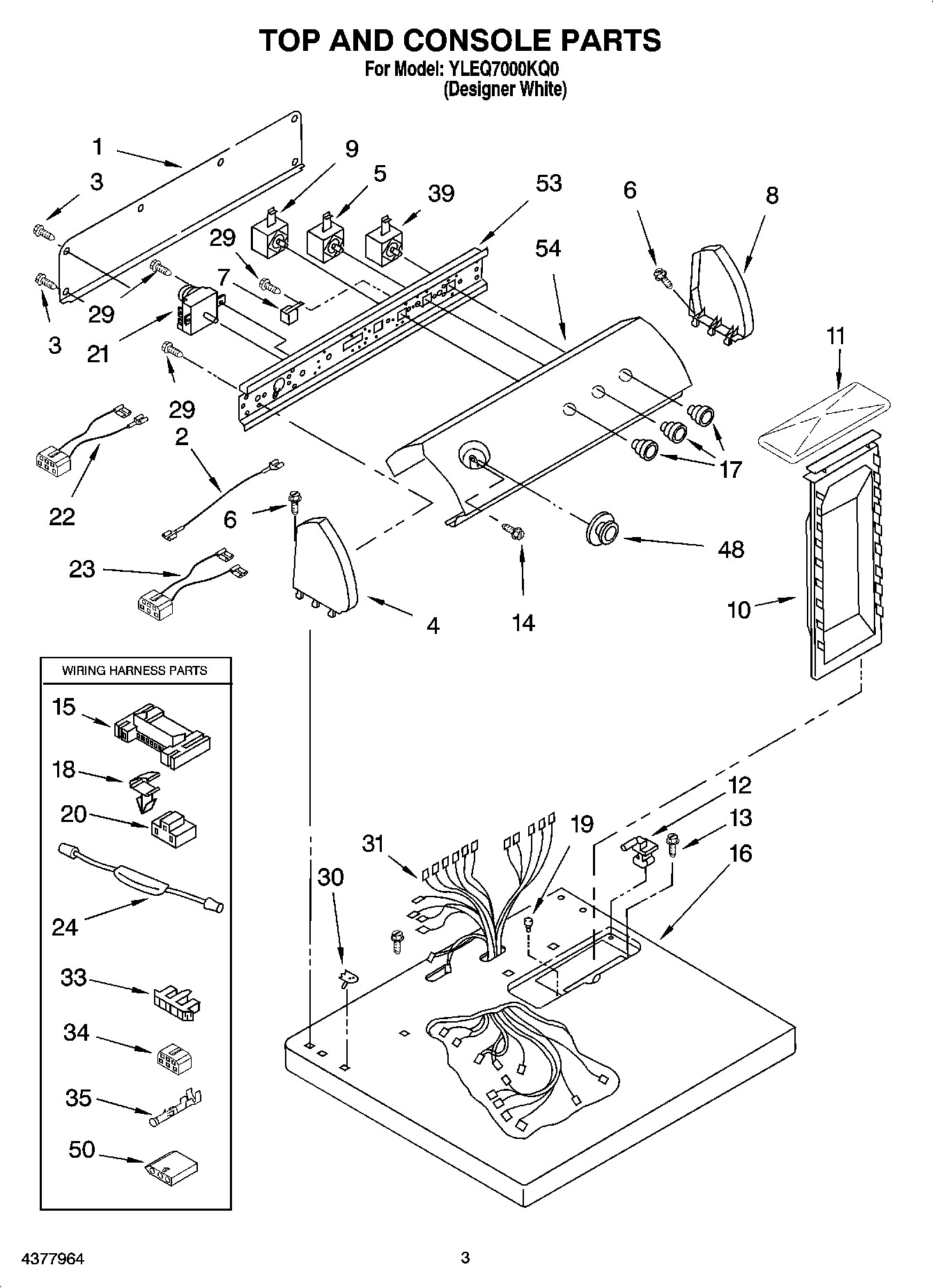 02 - TOP AND CONSOLE PARTS
