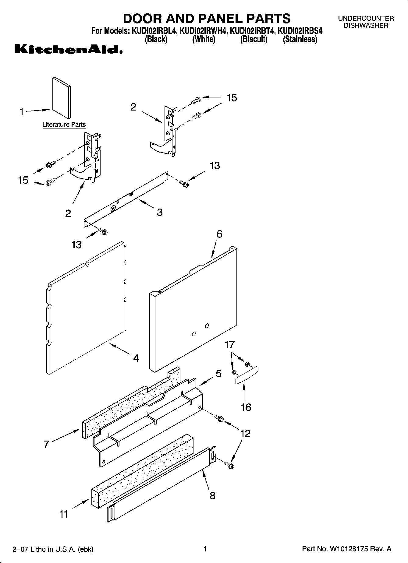 01 - DOOR AND PANEL PARTS