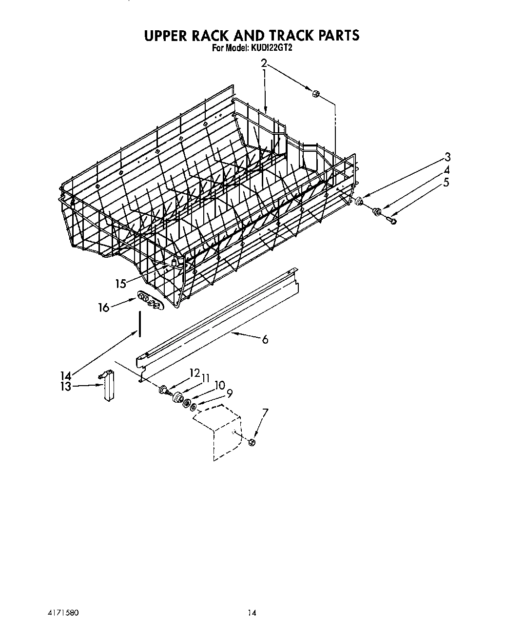 11 - UPPER RACK AND TRACK