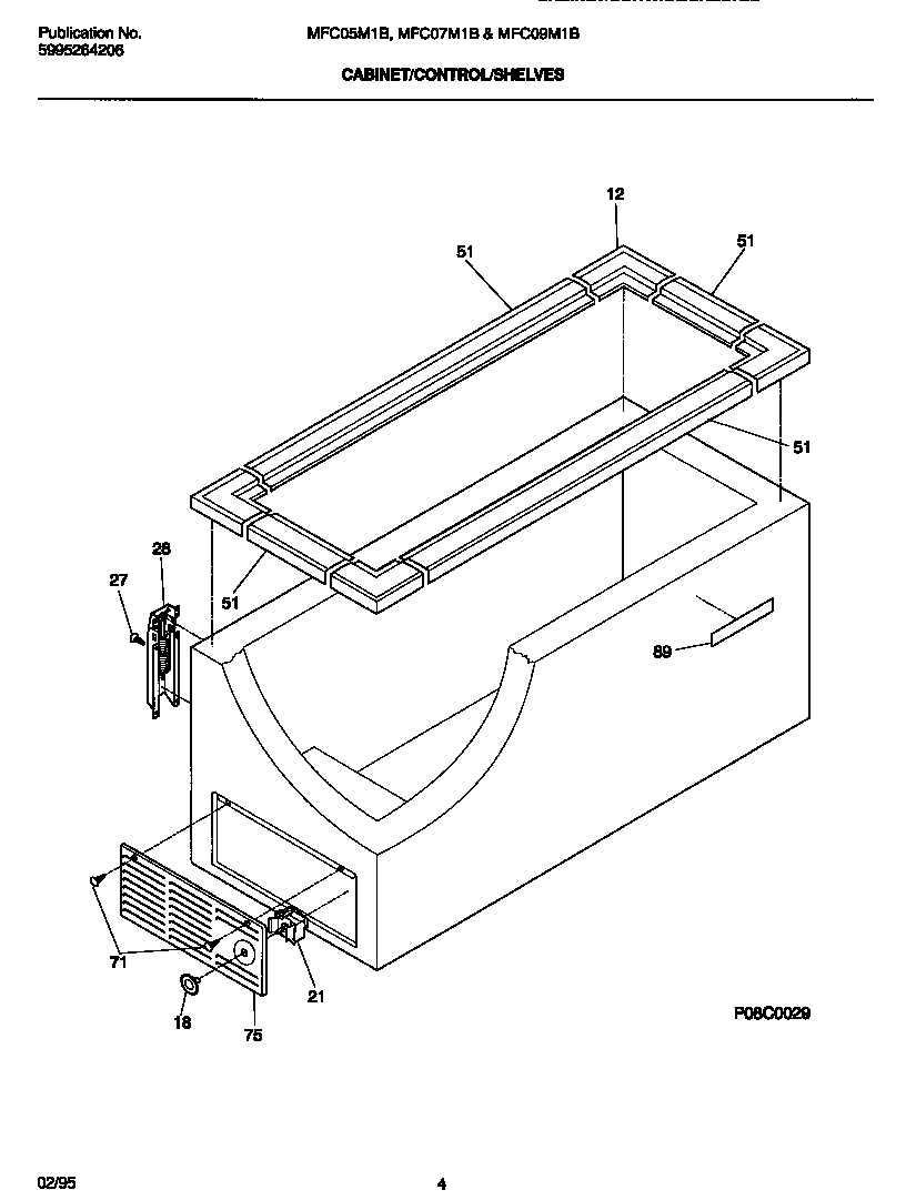 03 - CABINET/CONTROL/SHELVES