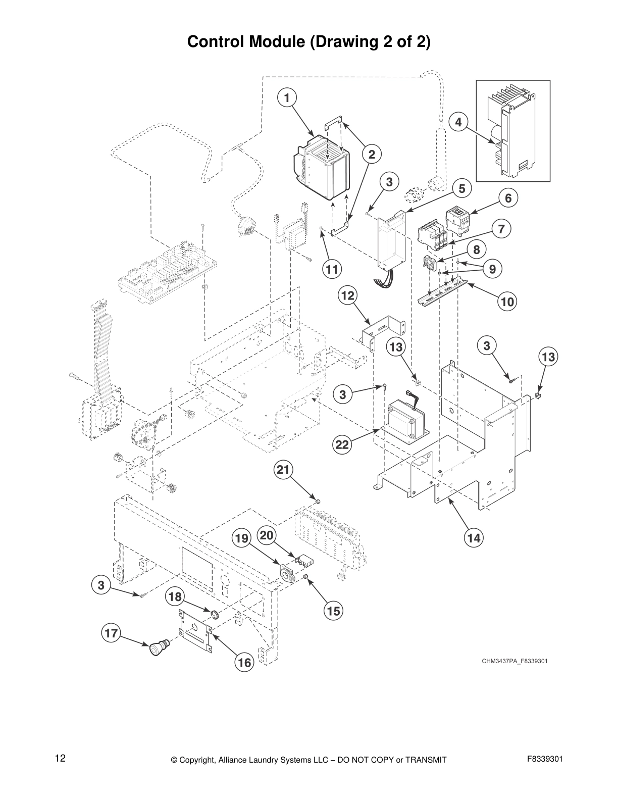 Control Module (Drawing 2 of 2)