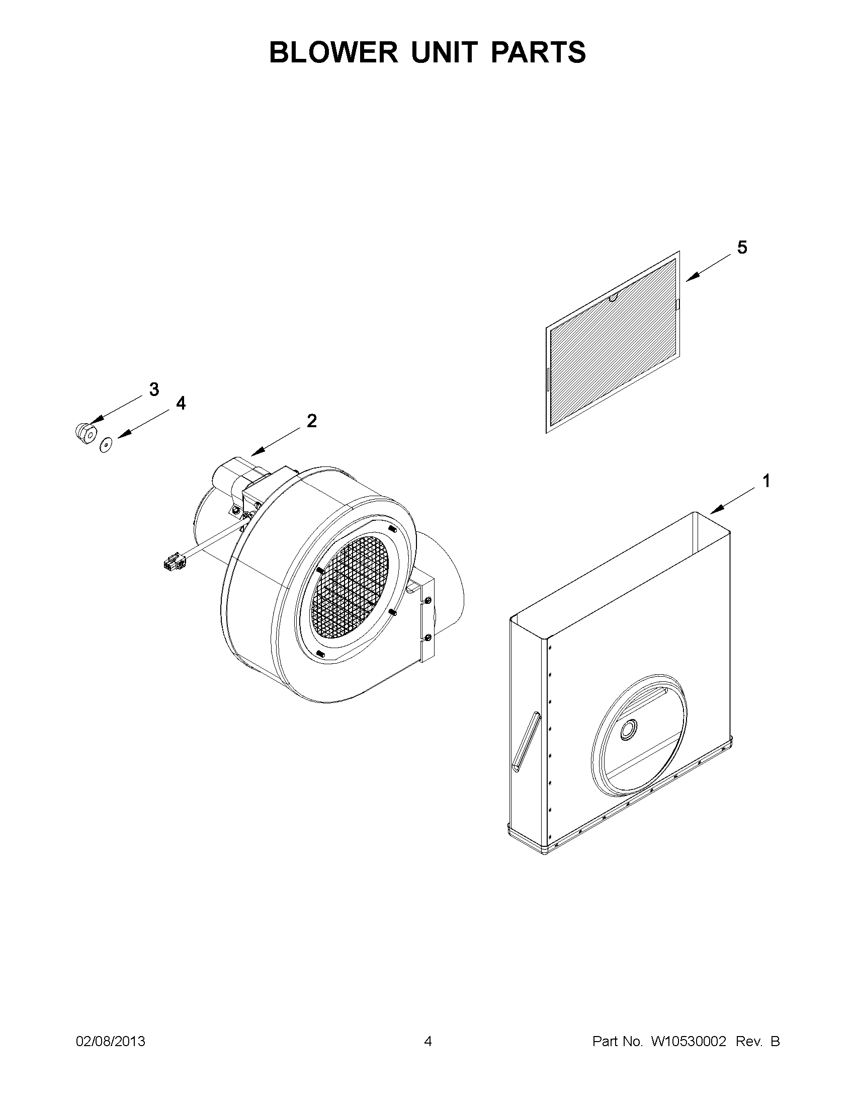 02 - BLOWER UNIT PARTS