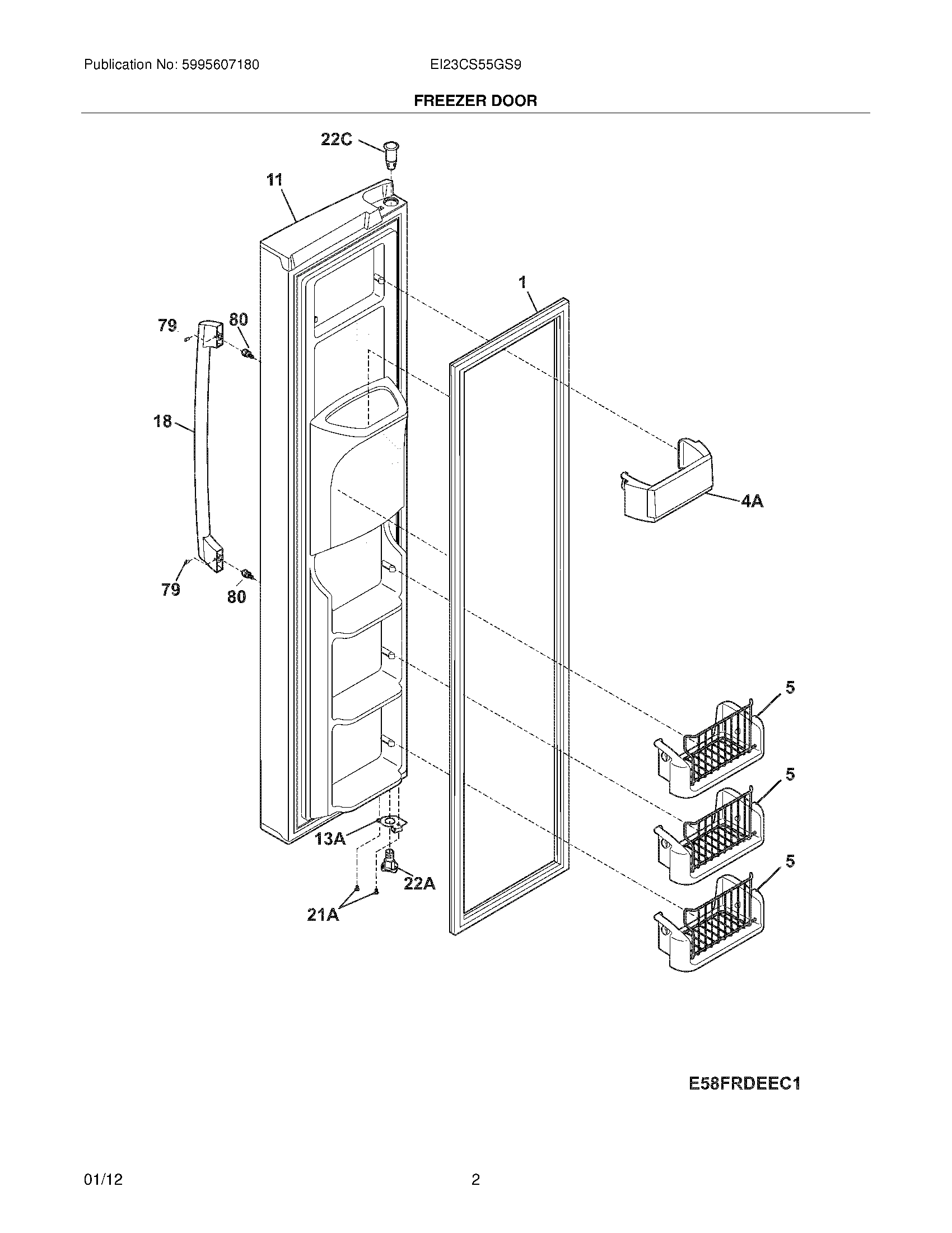 03 - FREEZER DOOR