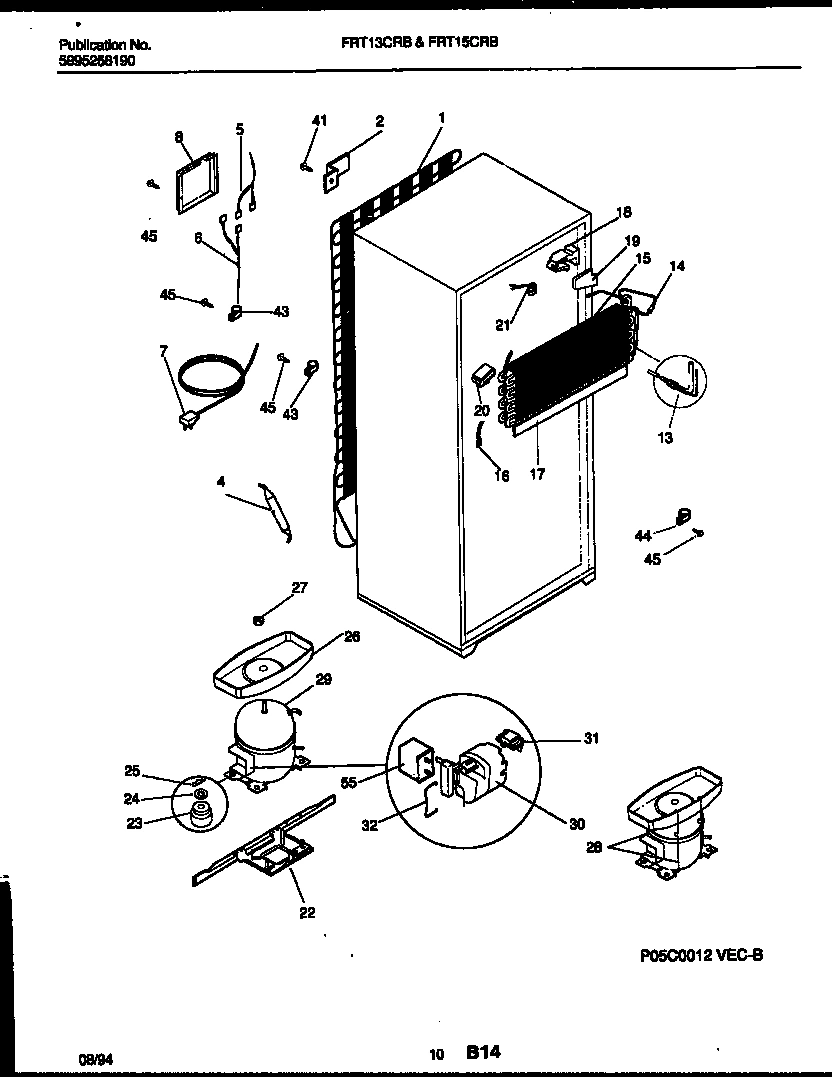 06 - SYSTEM AND AUTOMATIC DEFROST PARTS