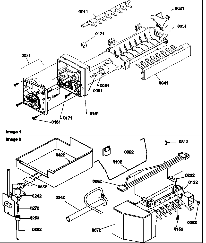 05 - ICE MAKER ASSY AND PARTS