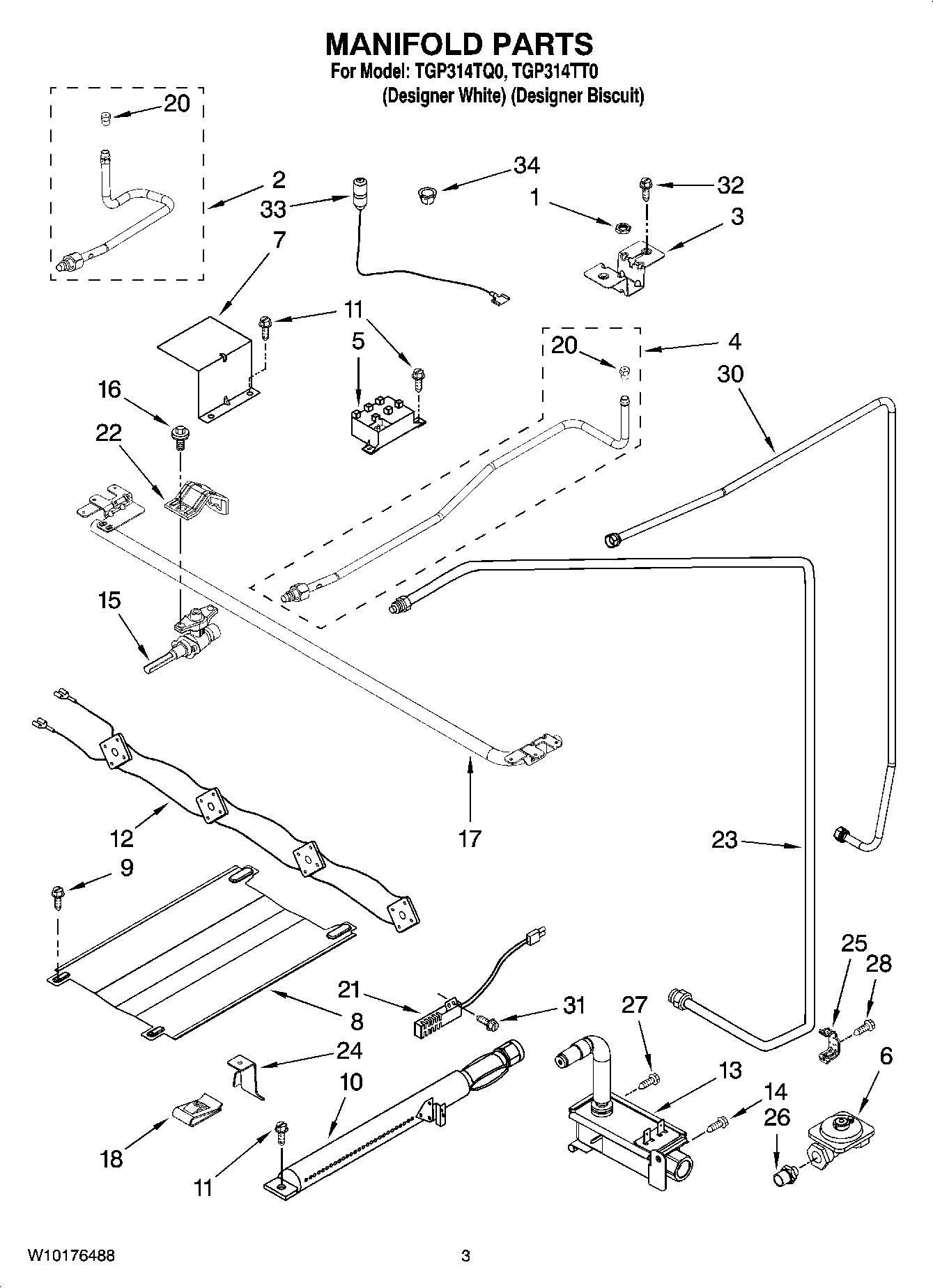 03 - MANIFOLD PARTS