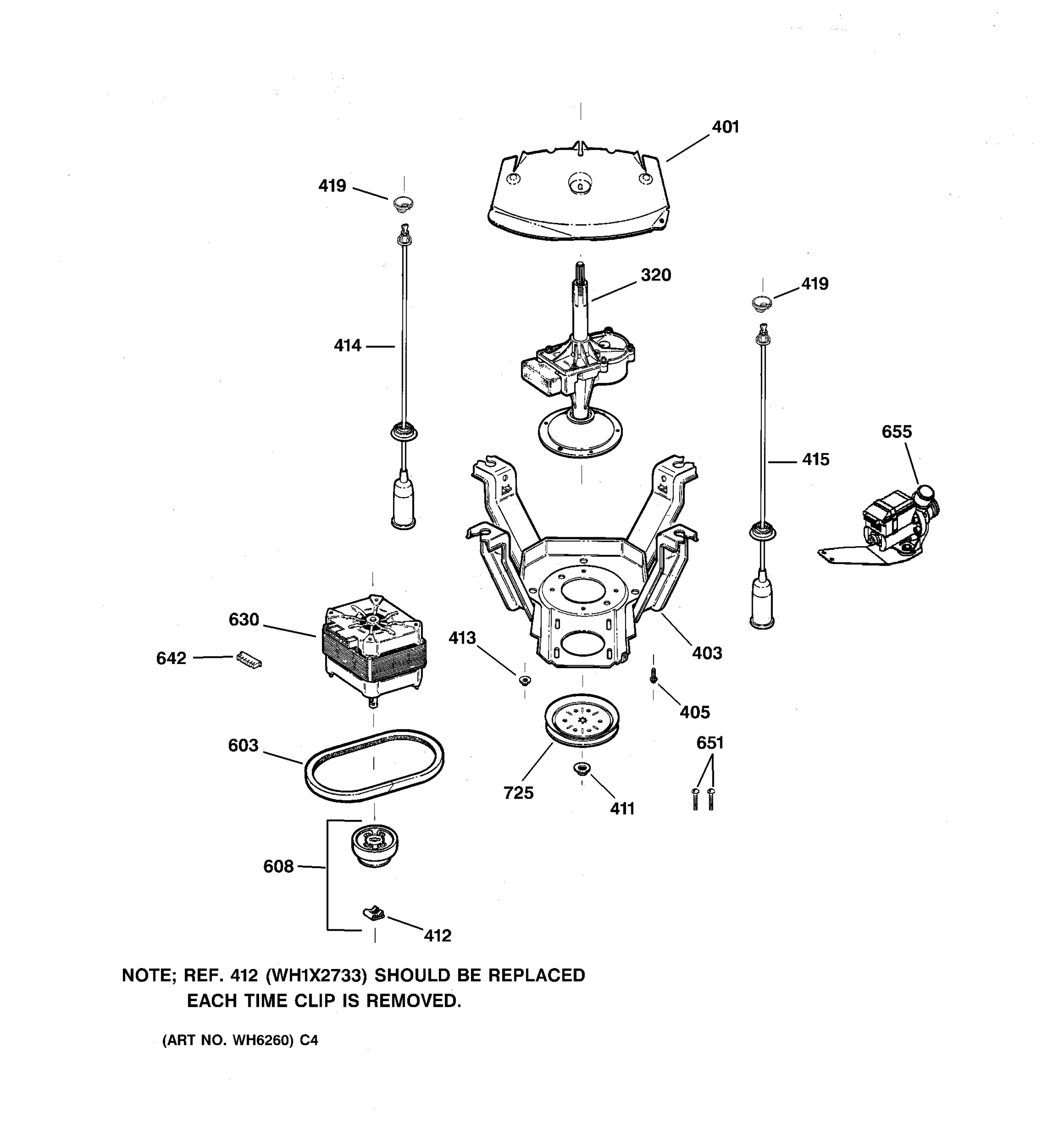 SUSPENSION, PUMP & DRIVE COMPONENTS