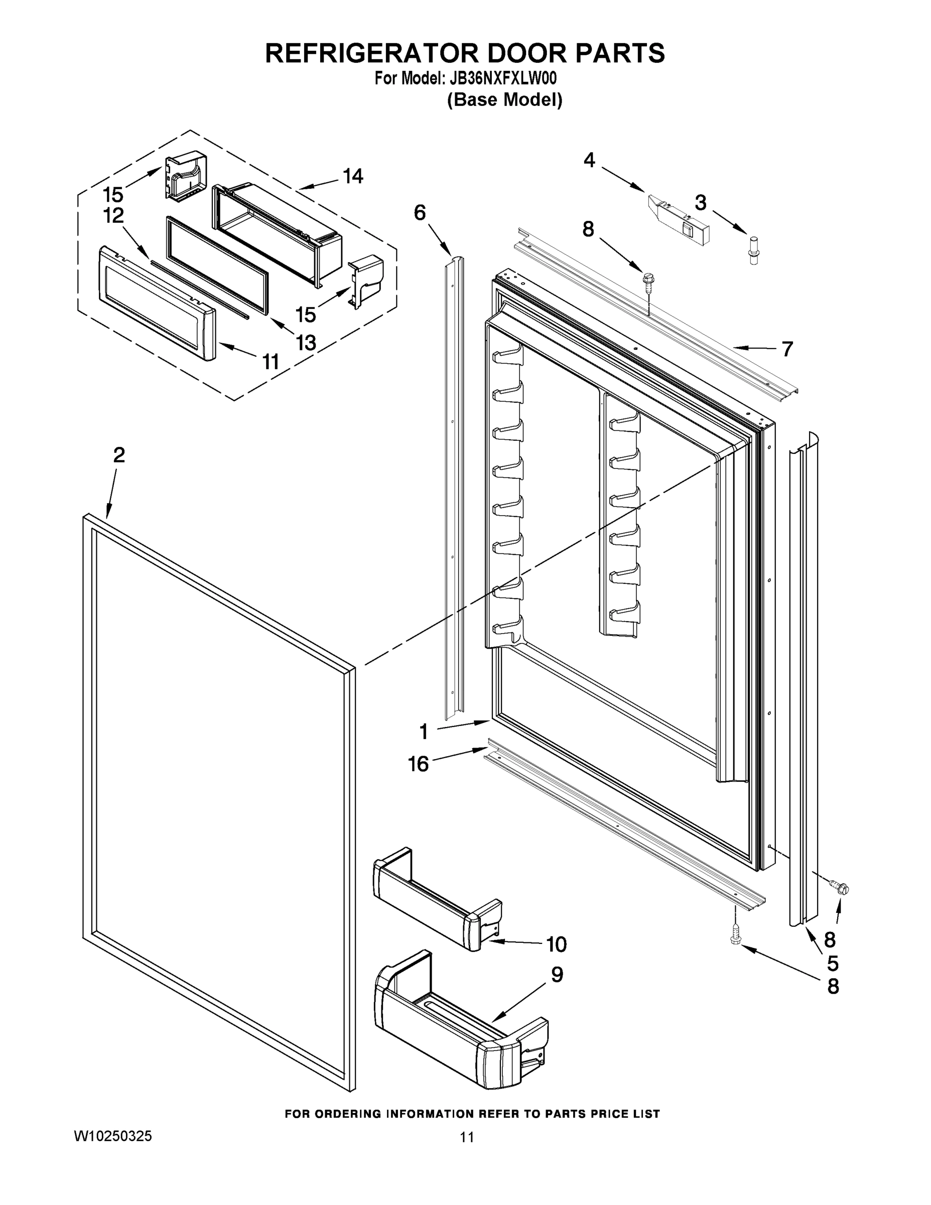07 - REFRIGERATOR DOOR PARTS