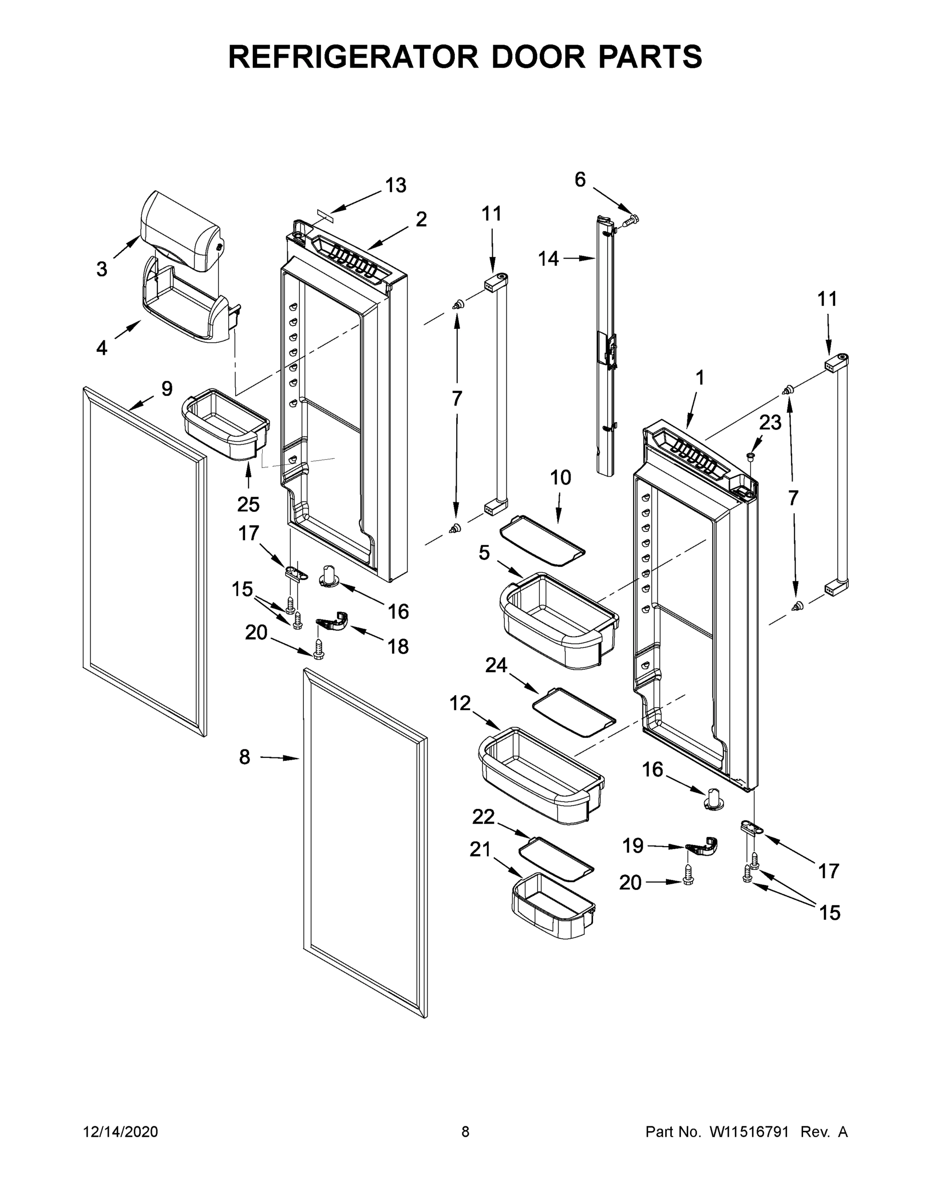 05 - REFRIGERATOR DOOR PARTS